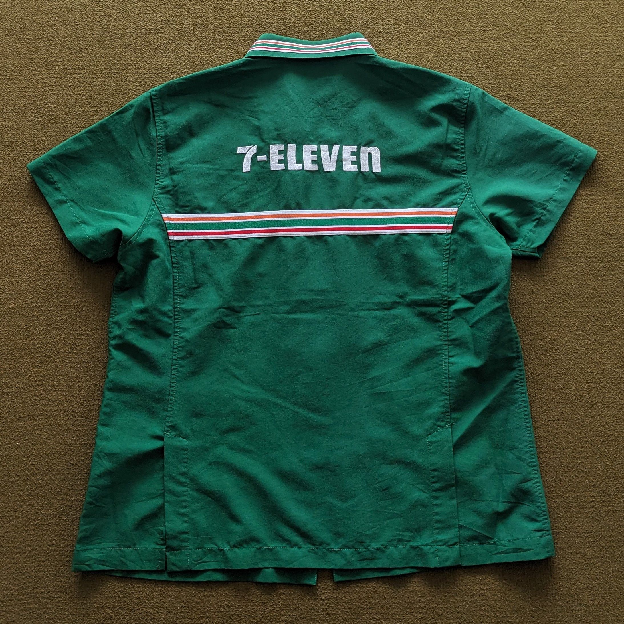 Vintage Vintage 7 ELEVEN Uniform Workers Jacket Size US L / EU 52-54 / 3 - 1 Thumbnail
