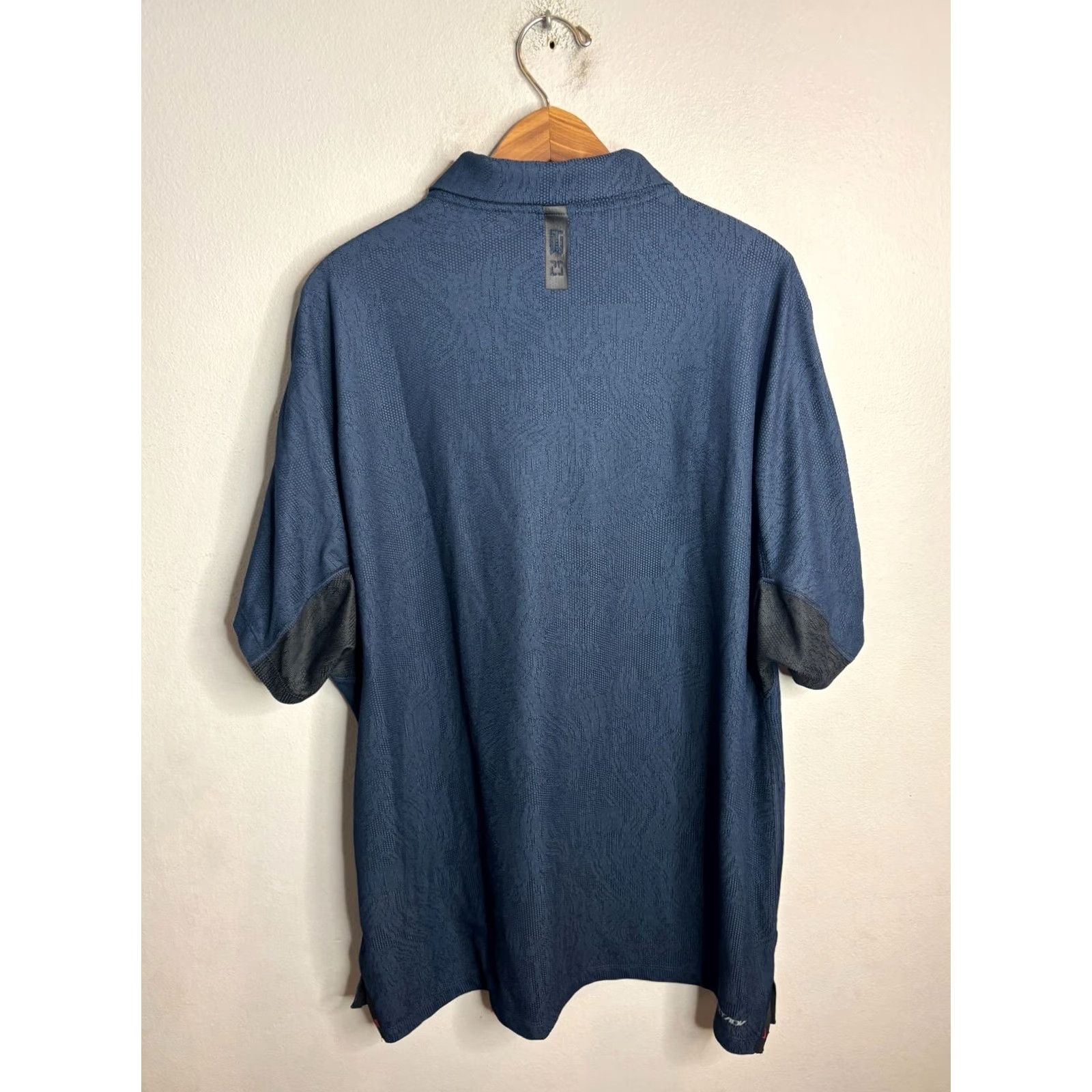 Nike Nike Dri-FIT ADV Tiger Woods Golf Polo Shirt XL Blue Mens Size US XL / EU 56 / 4 - 5 Thumbnail