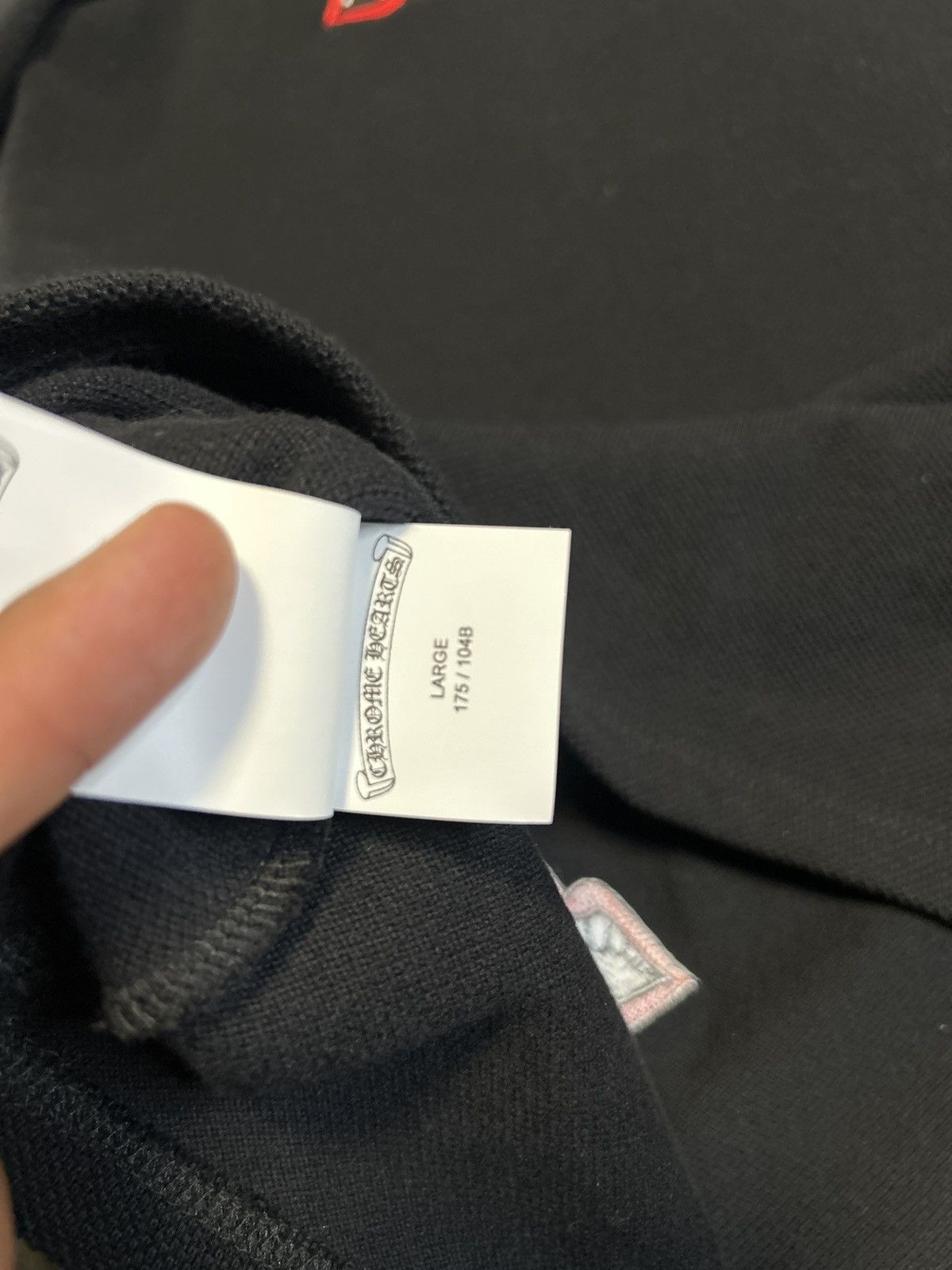 Chrome Hearts Chrome Hearts x Matty Boy Chomper Black Polo Shirt Size US L / EU 52-54 / 3 - 6 Thumbnail