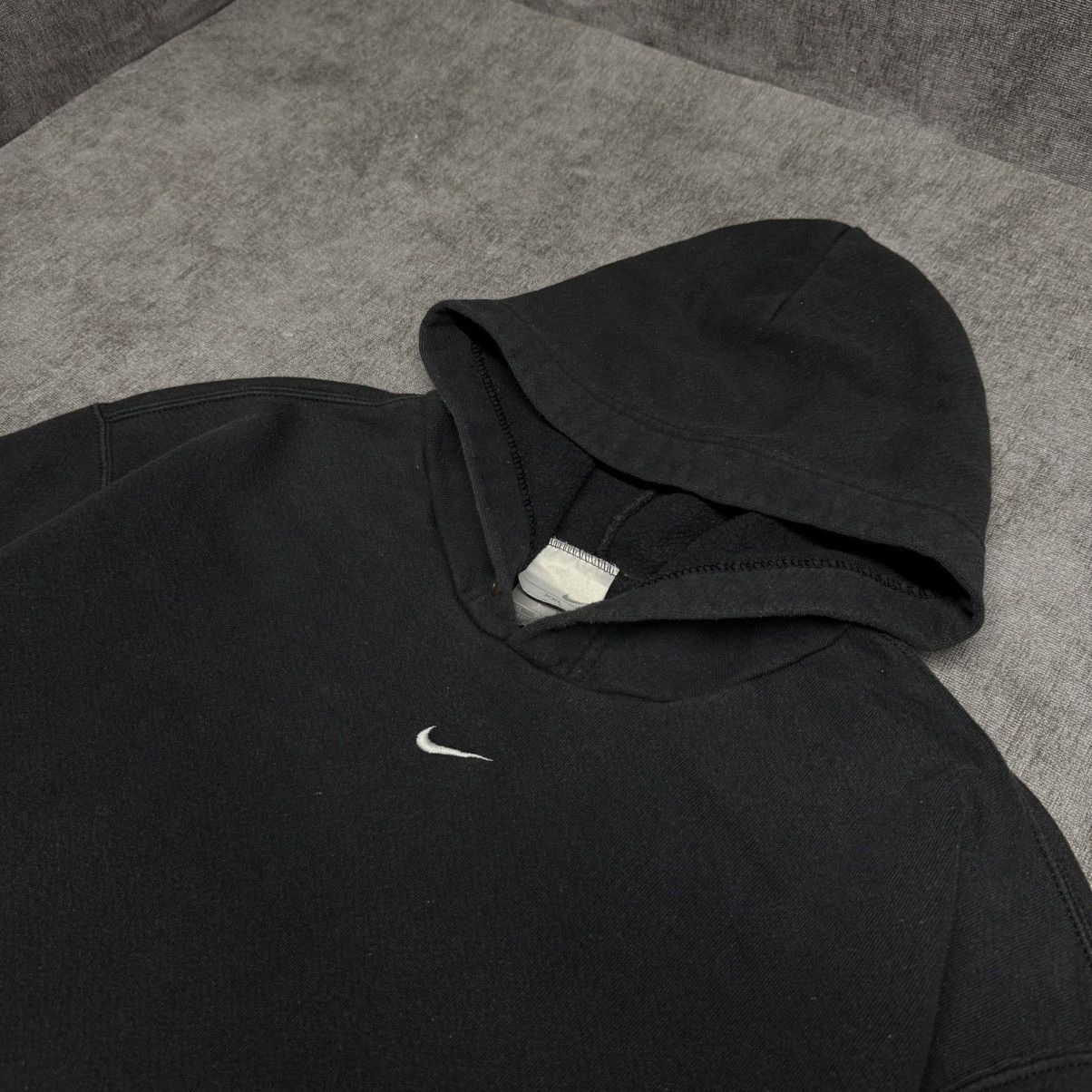 Nike × Vintage Vintage Nike Center Swoosh hoodie Size US XXL / EU 58 / 5 - 2 Thumbnail