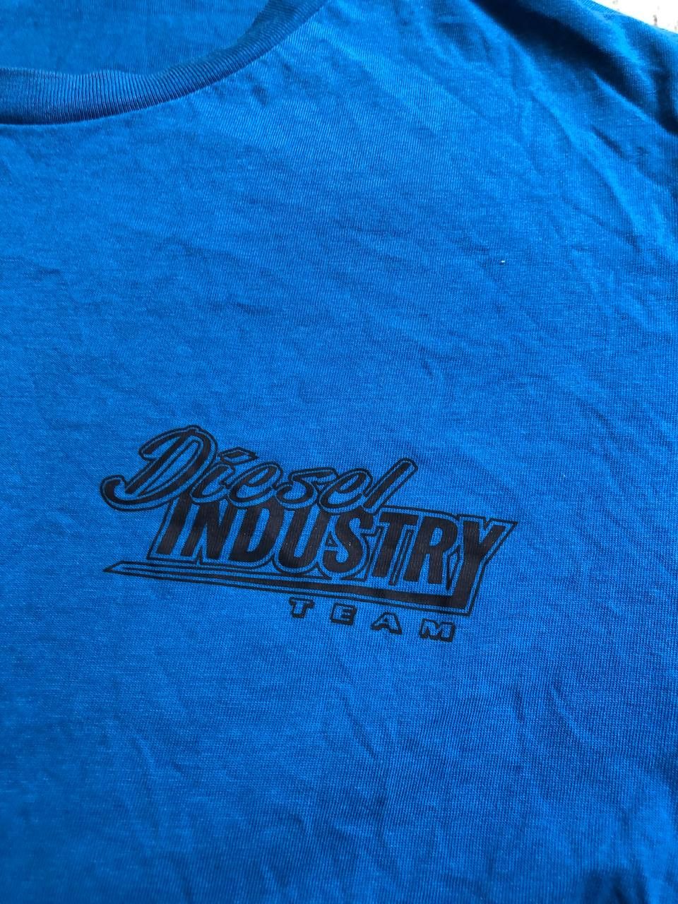 Diesel Vintage Diesel Blue Y2K Logo Short Sleeve T-Shirt Size L Size US L / EU 52-54 / 3 - 7 Thumbnail