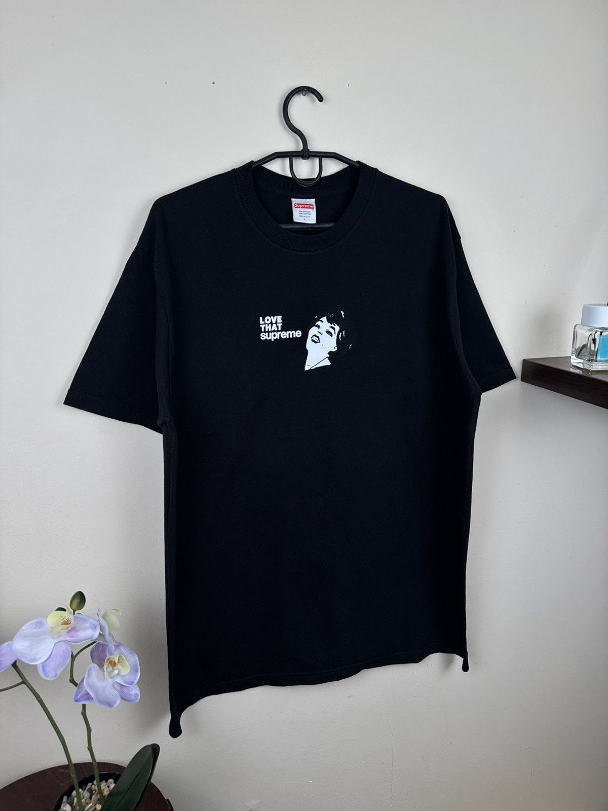 Supreme Supreme Love That T shirt Black Streetwear L Hype Rare Size US L / EU 52-54 / 3 - 6 Thumbnail
