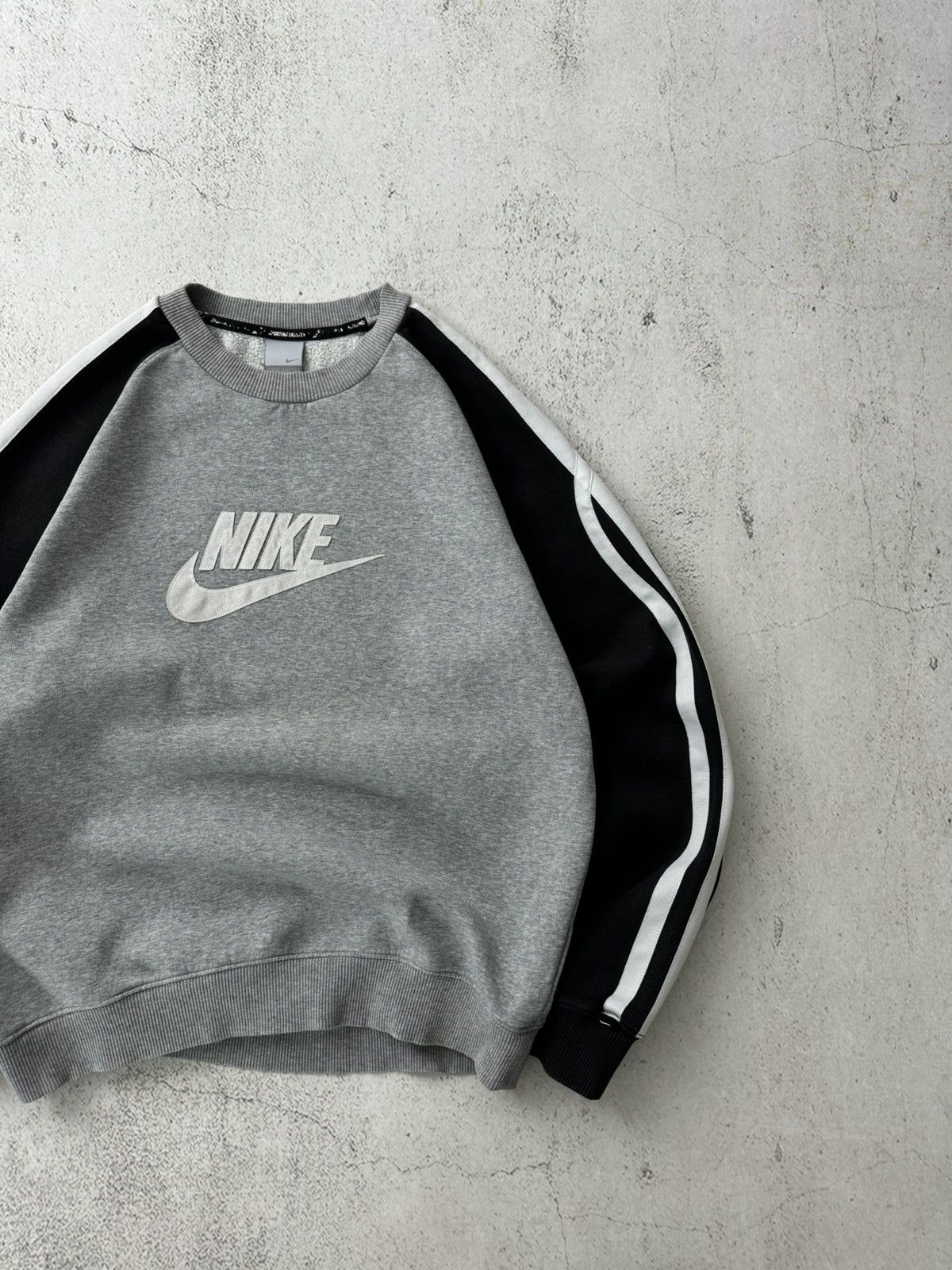Nike × Vintage Nike Vintage Big Logo Swoosh Sweatshirt Size US M / EU 48-50 / 2 - 4 Thumbnail