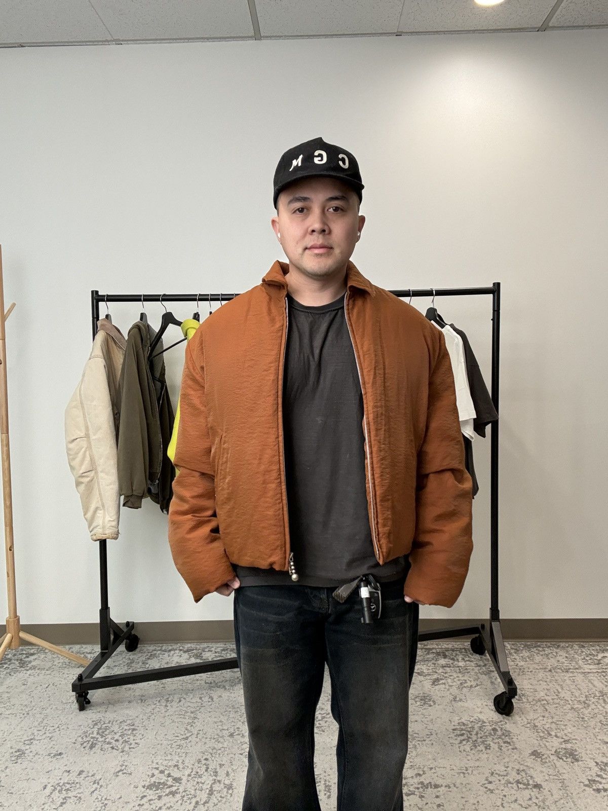 Acne Studios Acne Studios Oversized Nylon Bomber Size US S / EU 44-46 / 1 - 4 Thumbnail