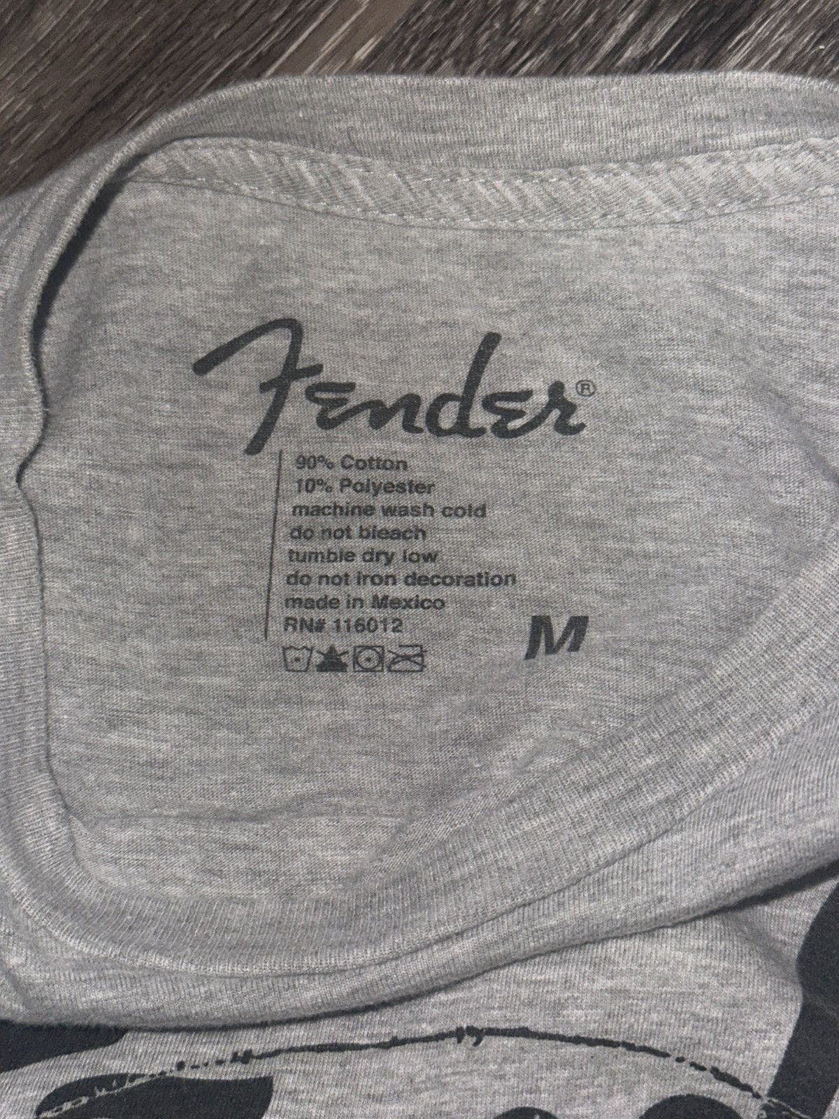 Fender Fender Vitruvian man T-Shirt Size US M / EU 48-50 / 2 - 3 Thumbnail