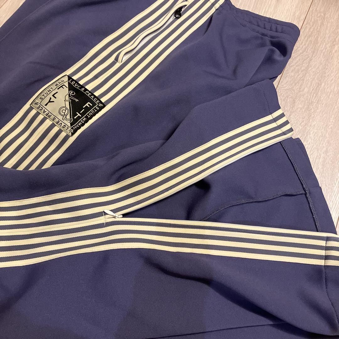 Kapital KAPITAL Smooth Jersey Stuntman & Woman Track Pants Purple 3 Size US 29 - 5 Thumbnail