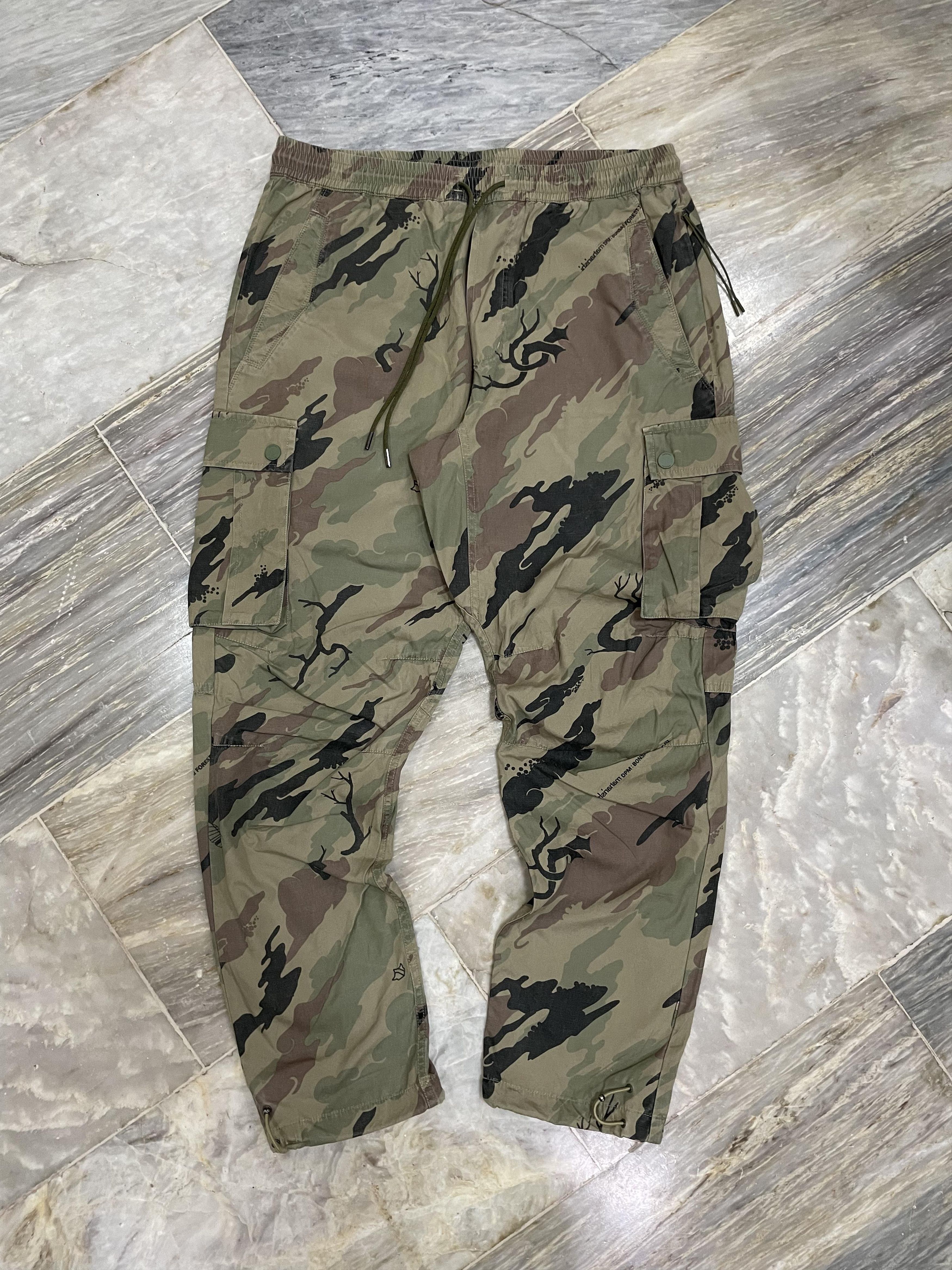 Maharishi Maharishi Bonsai Forest-print camo cargo pants Size US 34 / EU 50 - 1 Thumbnail