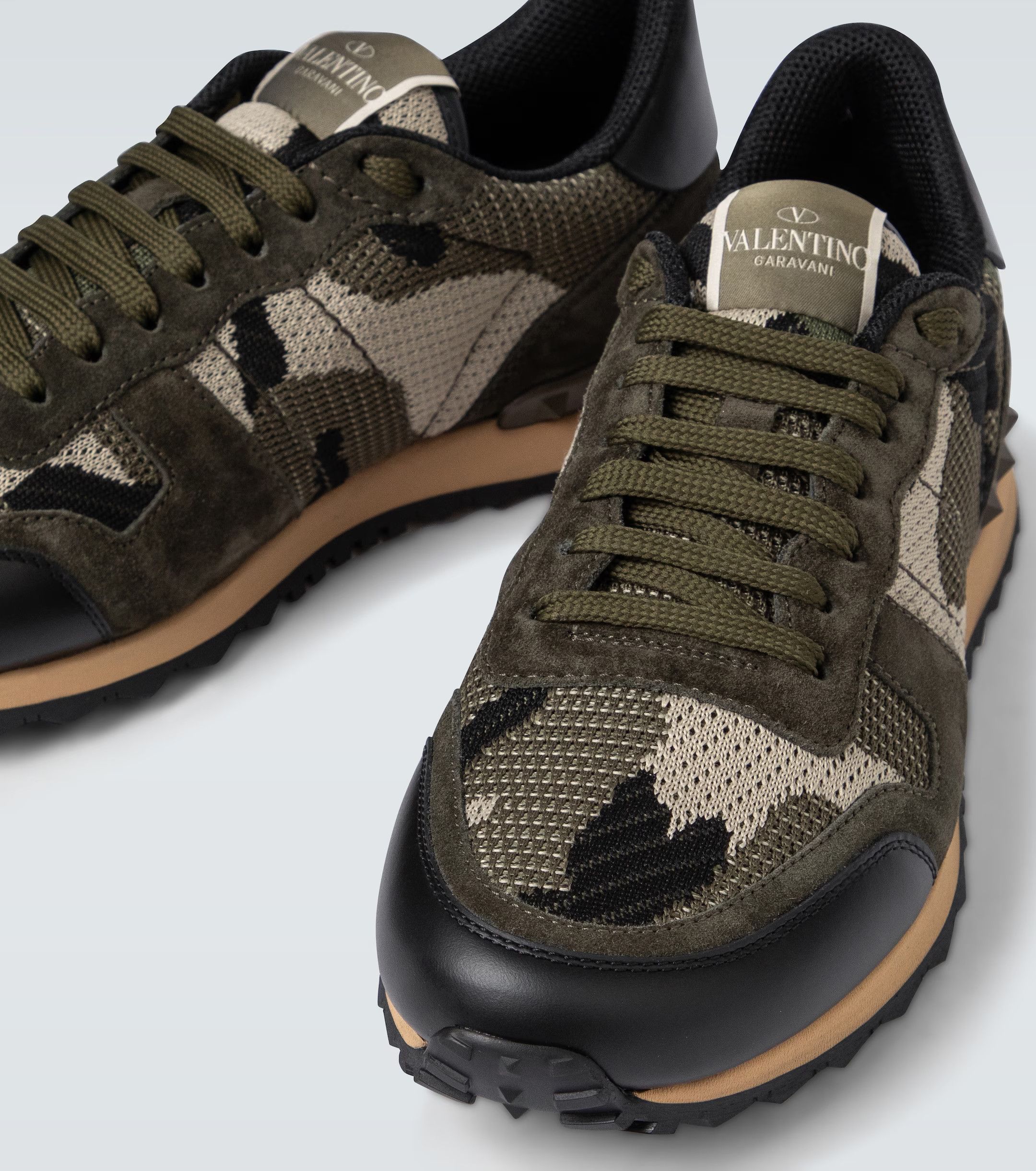 Valentino Valentino Garavani knitted Rockrunner sneakers Size US 8 / EU 41 - 2 Thumbnail