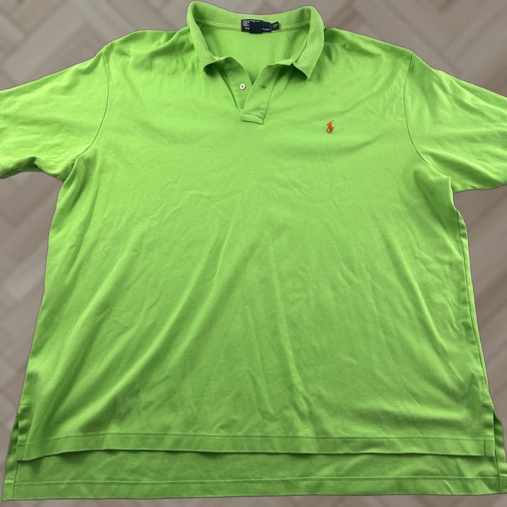Polo Ralph Lauren Polo Ralph Lauren Short Sleeve Button Front Polo Shirt Men 3XB Green Big 3X Cotton Solid Button-Up Cheap Size US XXL / EU 58 / 5 - 1 Thumbnail