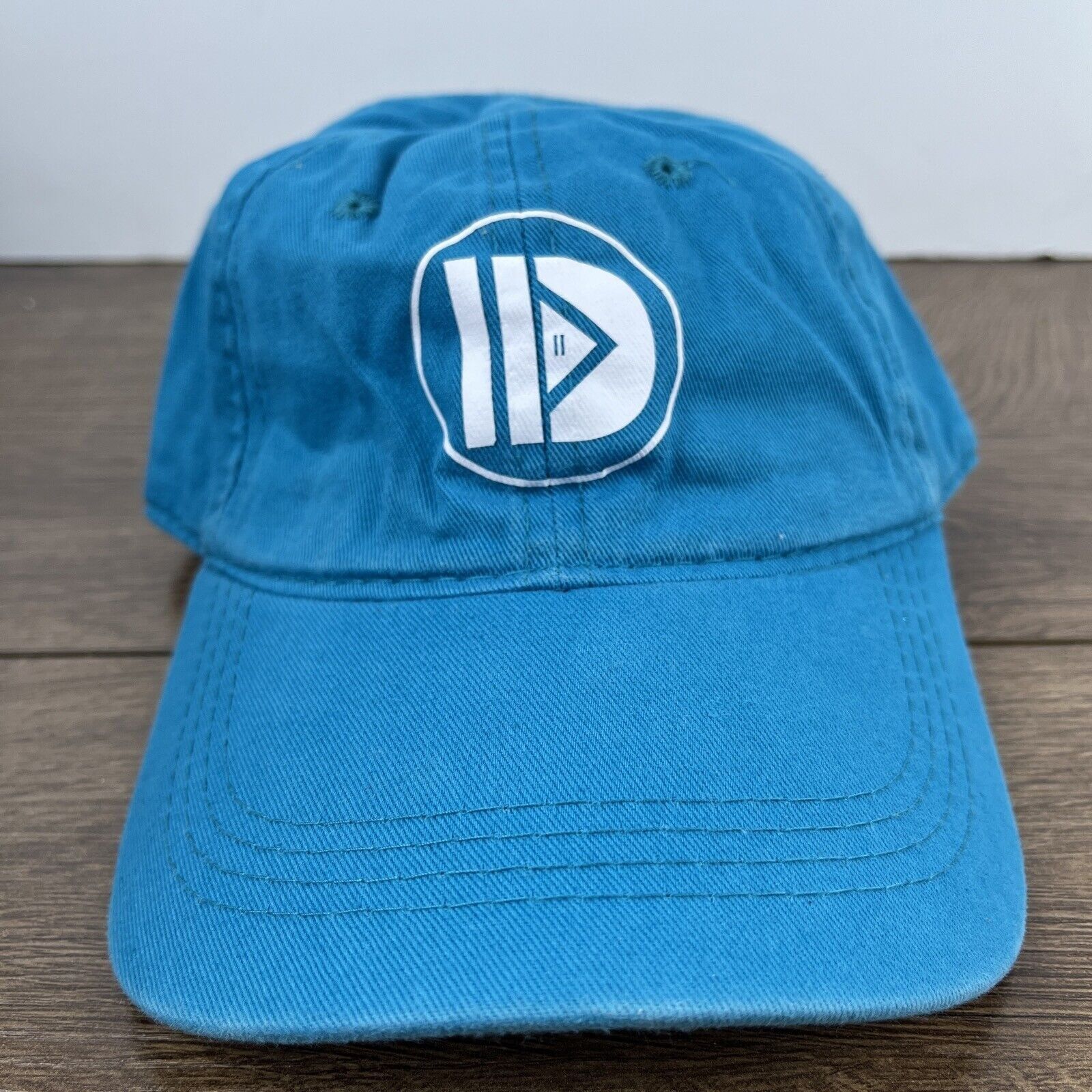 Other Pause Play Hat Blue Hat Adjustable Blue Adult Size Hat Size ONE SIZE - 4 Thumbnail