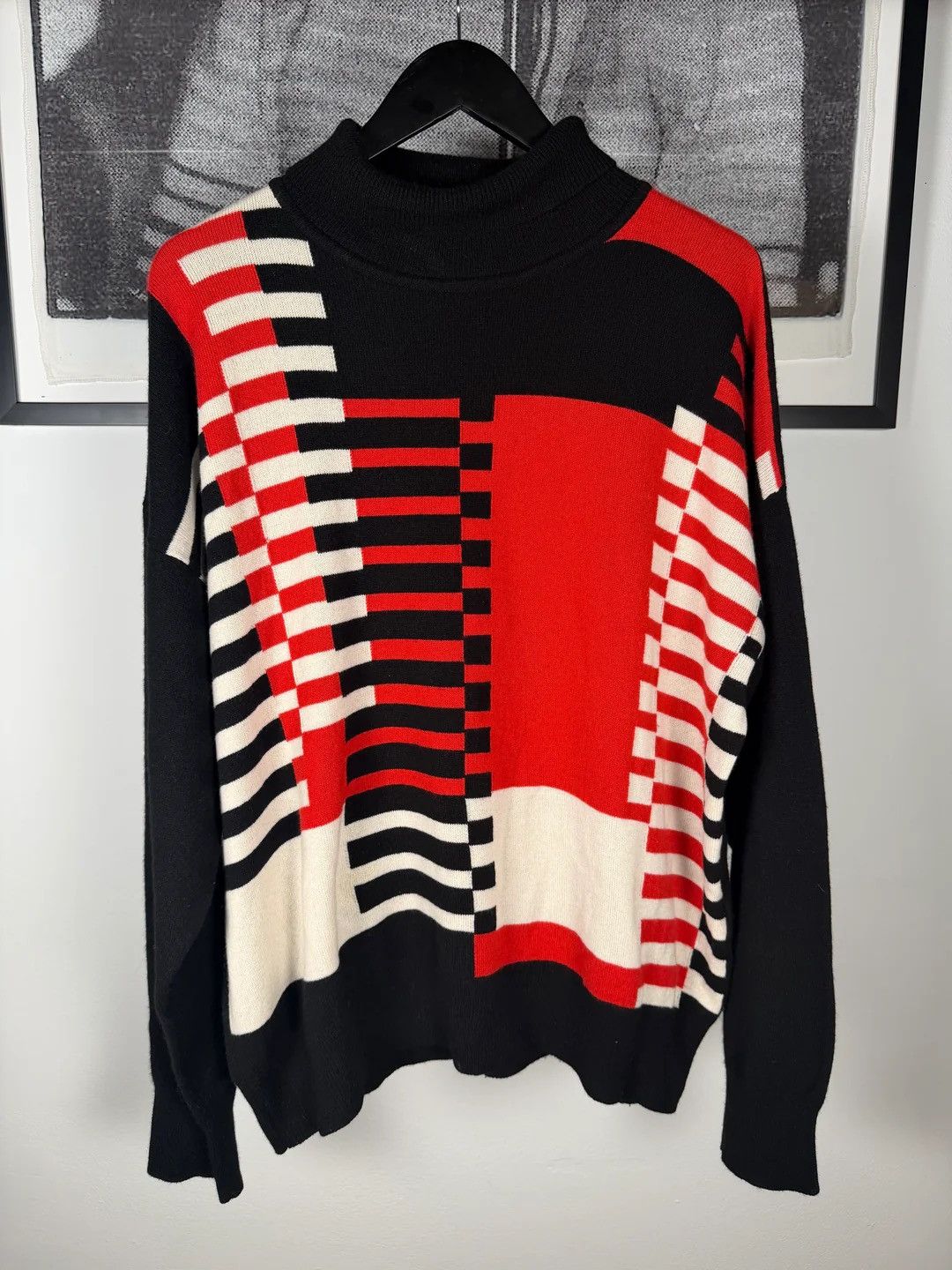 Enfants Riches Deprimes 🚭GRAIL🚭 ERD LORO PIANA 1/10 2018 RUNWAY “BAUHAUS” SWEATER Size US L / EU 52-54 / 3 - 9 Thumbnail