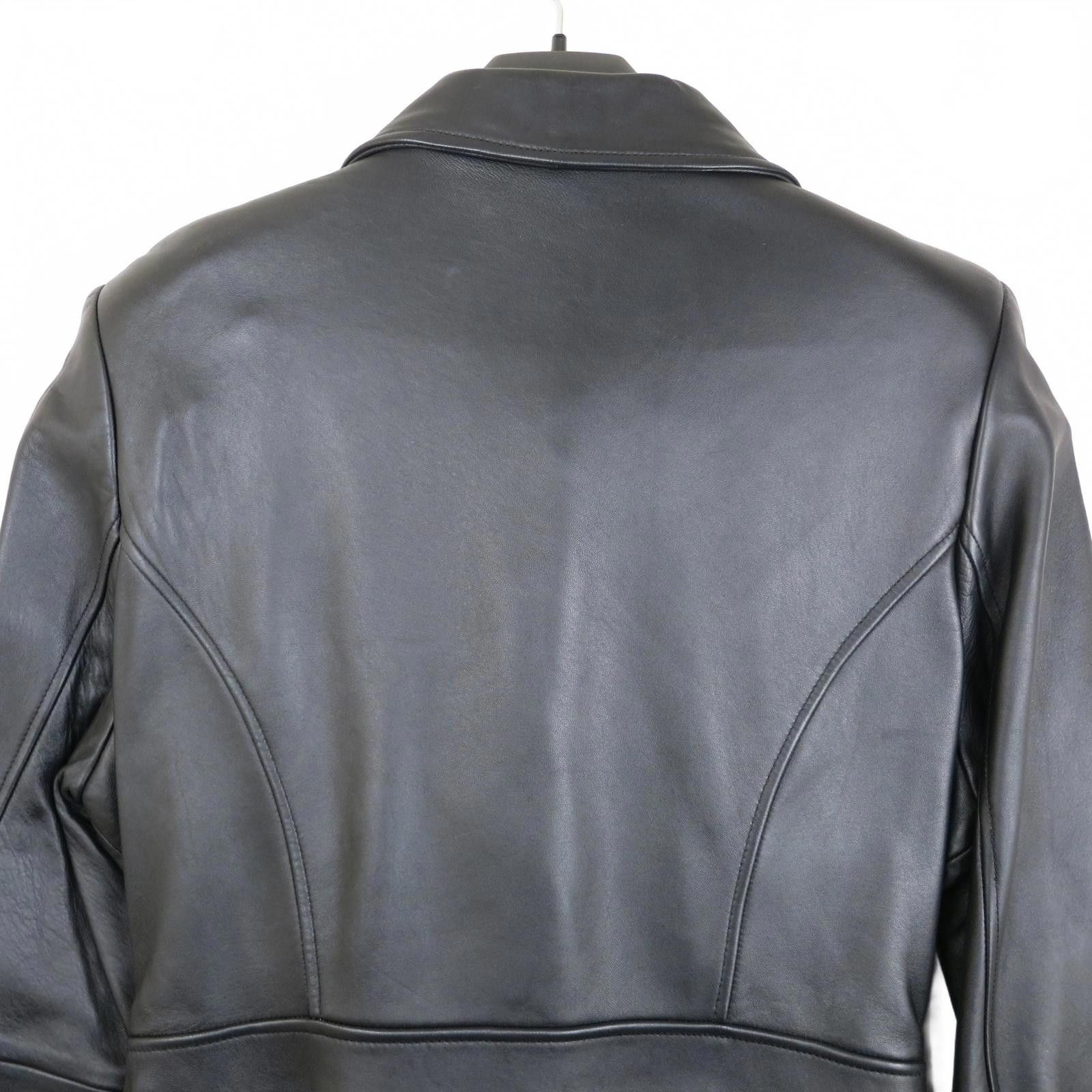 Other Valerie Stevens Black Lambskin Jacket with Belt Women's M Size M / US 6-8 / IT 42-44 - 6 Thumbnail