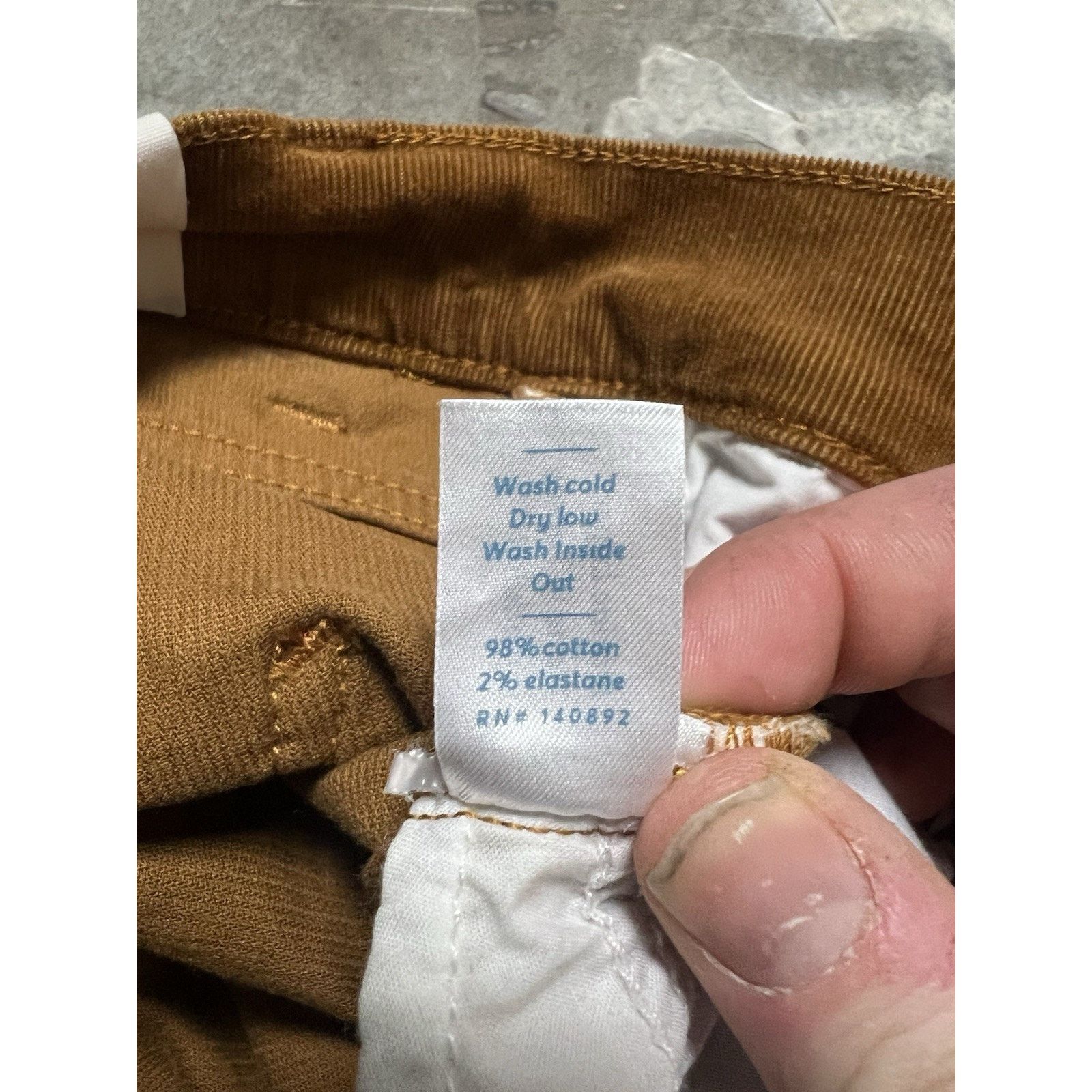 Marine Layer Marine Layer Vintage Straight Corduroy Sz 30 Camel Women’s Size 30" / US 8 / IT 44 - 6 Thumbnail