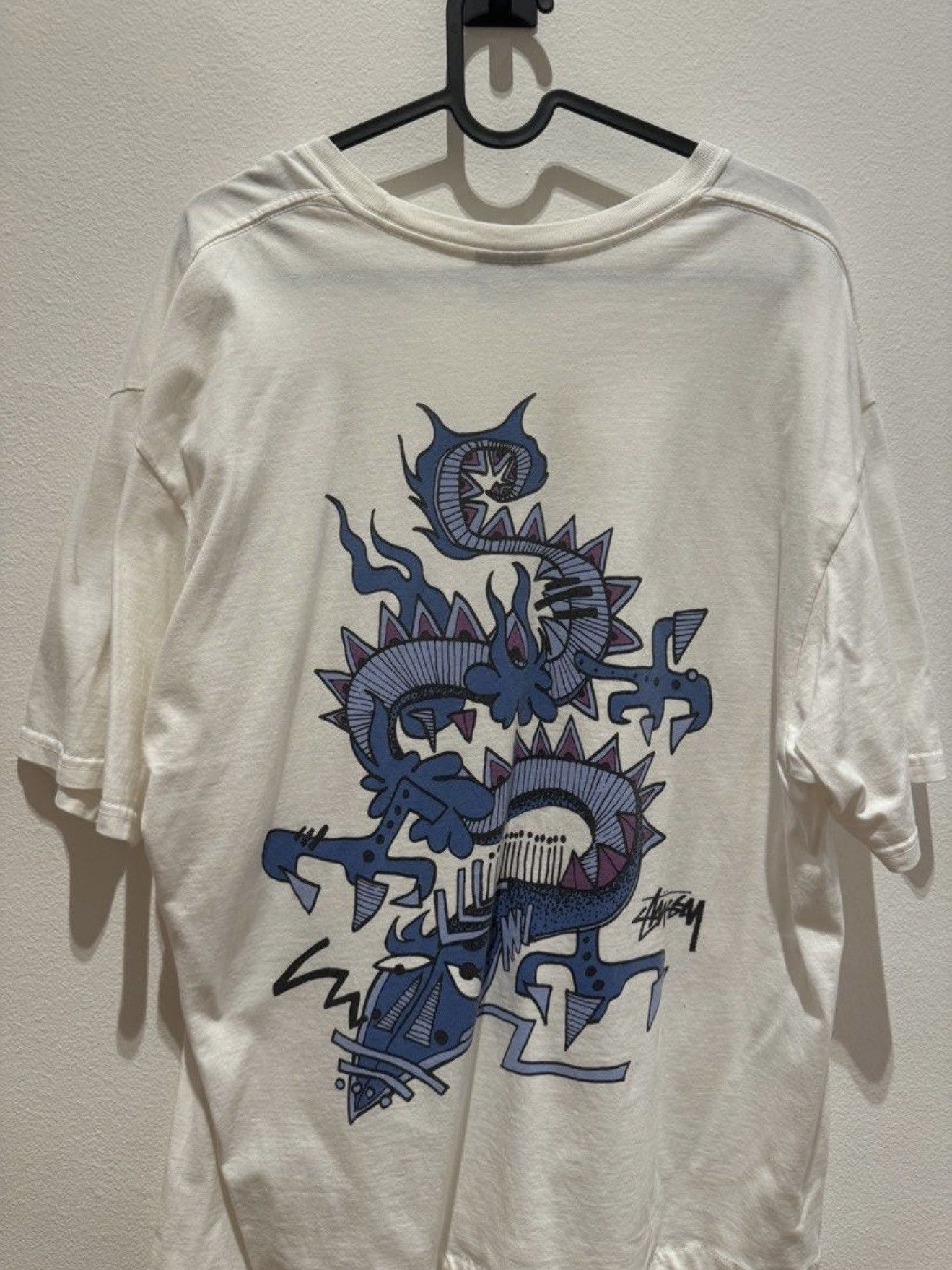 Stussy Stussy vintage rare dragon tee Size US L / EU 52-54 / 3 - 1 Thumbnail