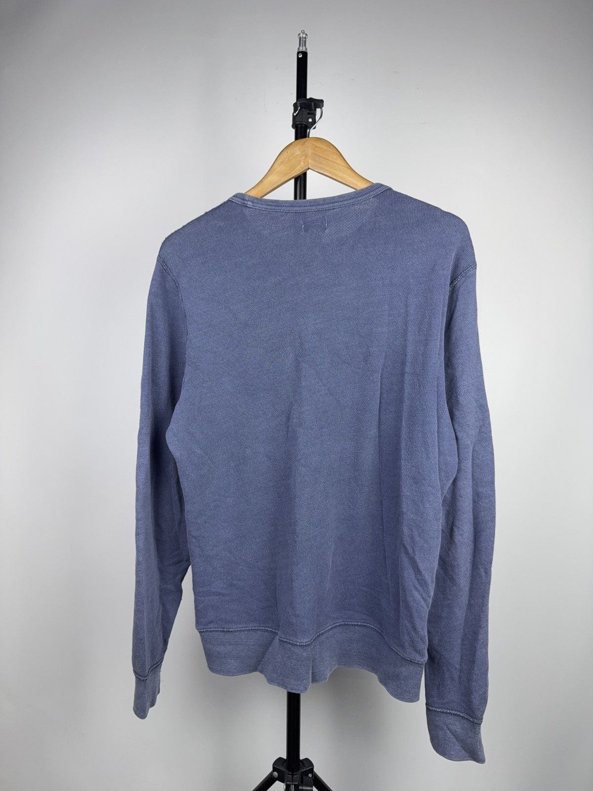 Denim & Supply Ralph Lauren Distressed Denim & Supply Ralph Lauren Faded Blue Sweatshirt Size US S / EU 44-46 / 1 - 12 Thumbnail