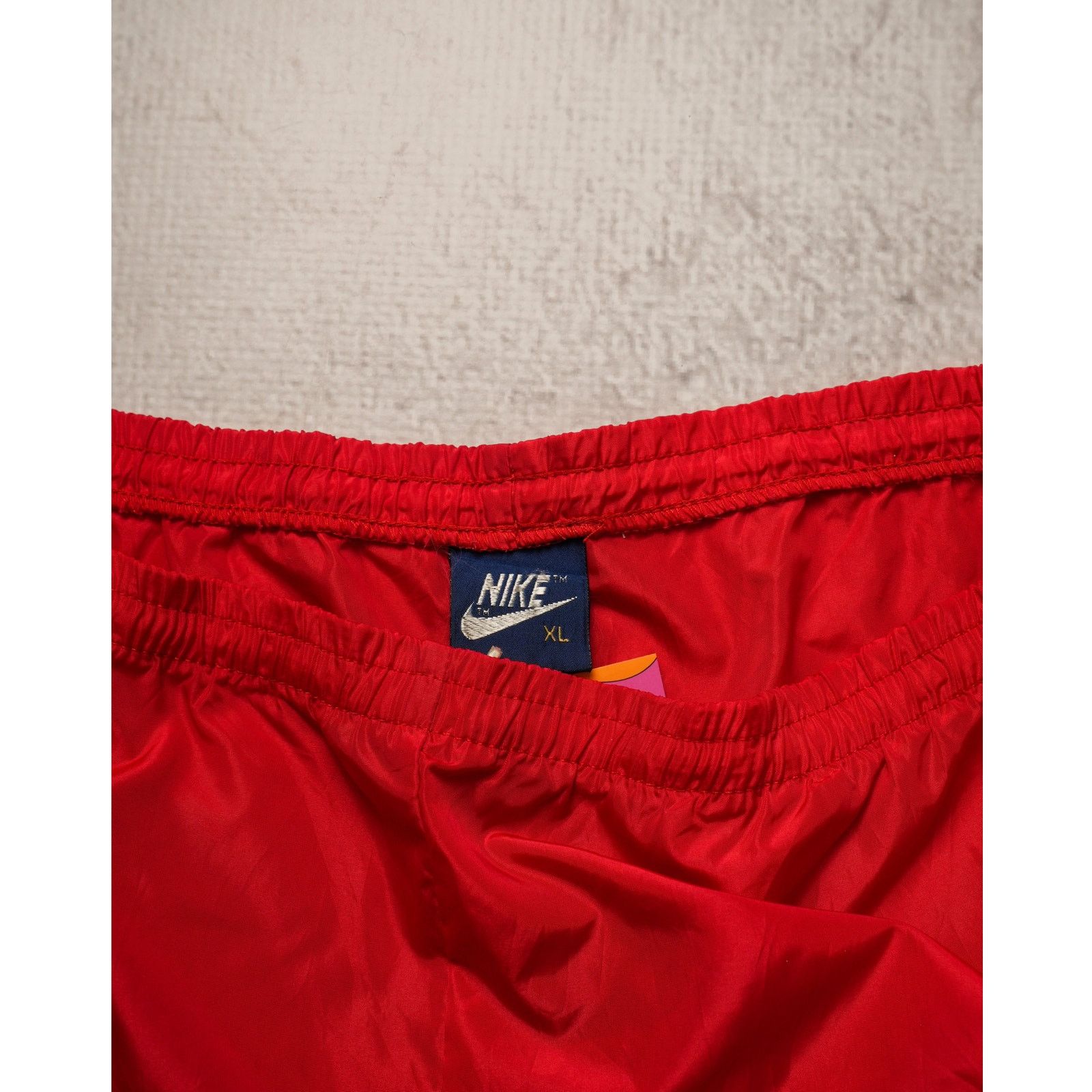 Nike Vintage 80s Nike Red Pre-owned Track Pants - Men's 2XL Size US 38 / EU 54 - 3 Thumbnail