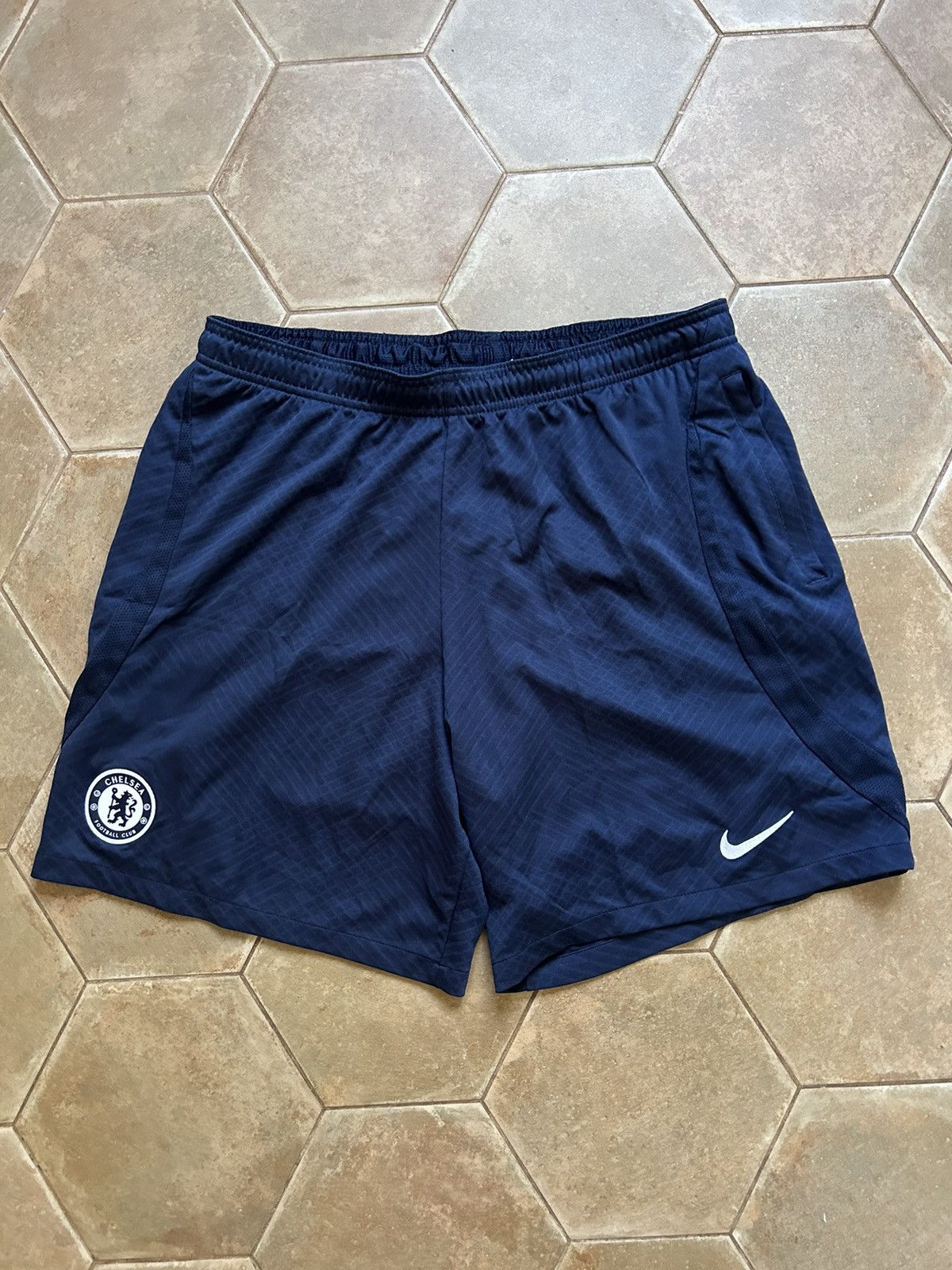 Chelsea Soccer × Nike NIKE FC CHELSEA SHORTS Size US 36 / EU 52 - 1 Thumbnail