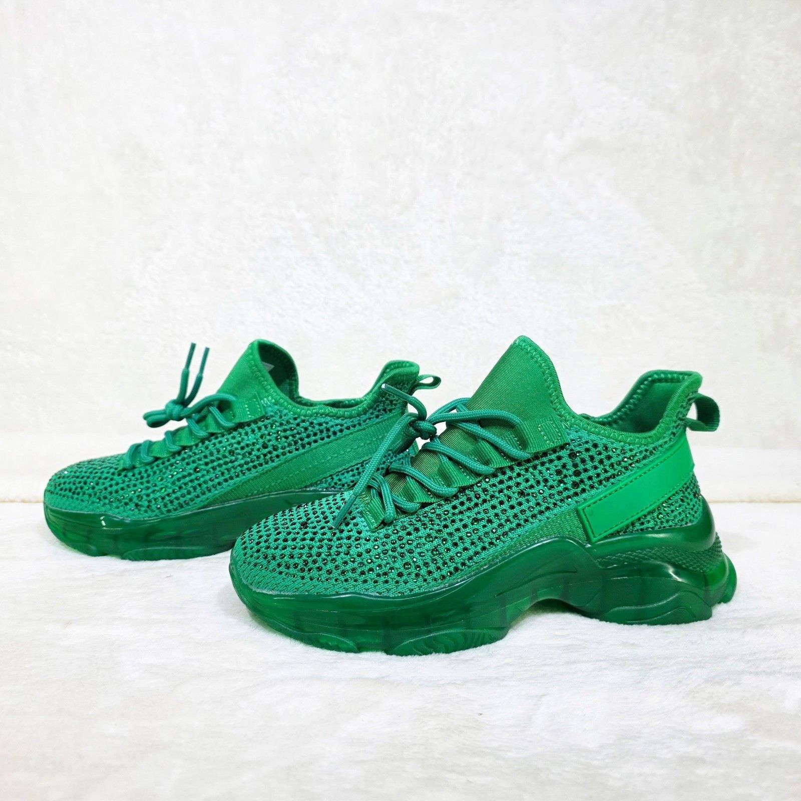Other Frey Green Jelly Sole Slip On Pull Tie Comfy Running Shoes Size US 9 / IT 39 - 1 Thumbnail