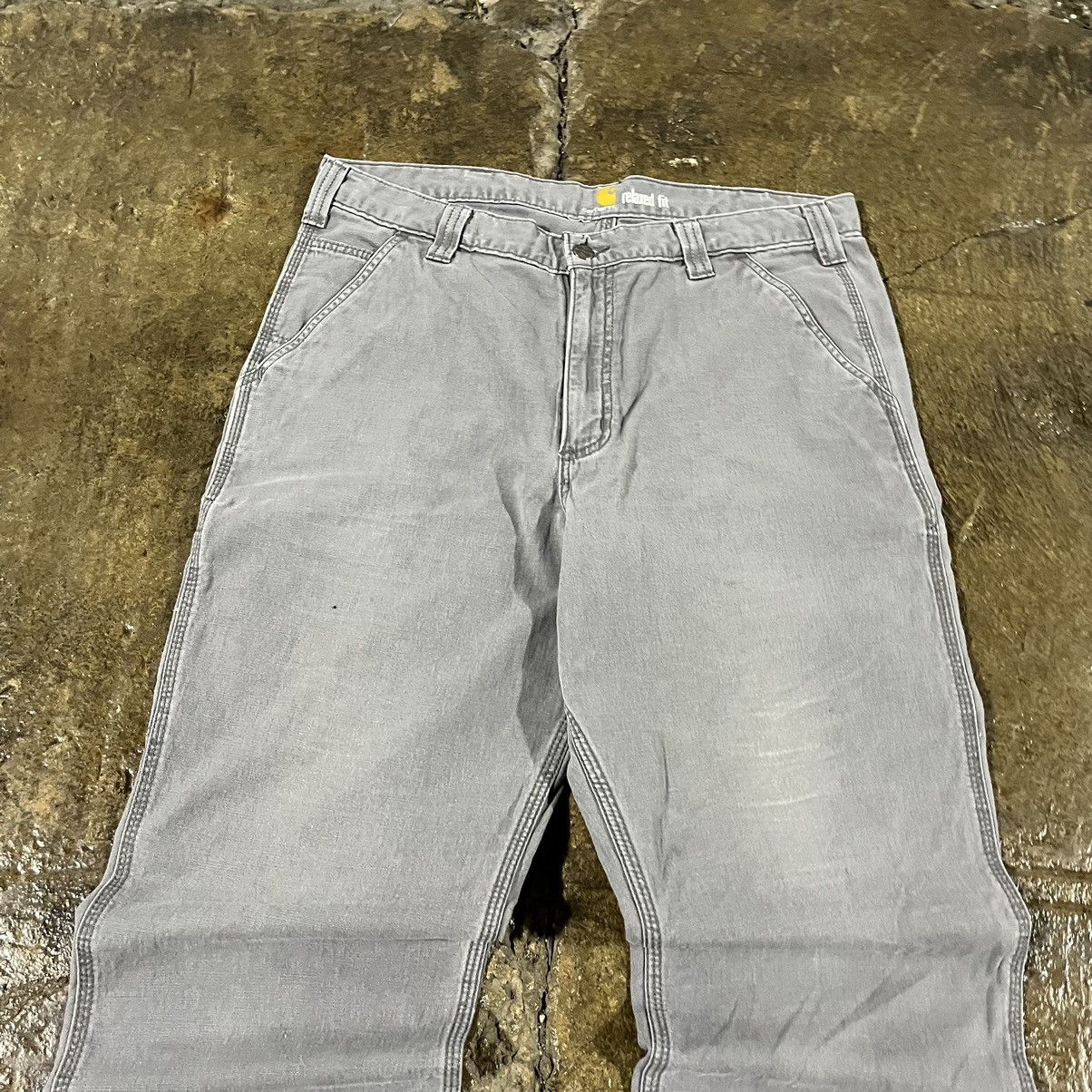 Carhartt × Vintage Crazy Vintage Y2K Carhartt Carpenter Pants Workwear Skater Size US 36 / EU 52 - 7 Thumbnail