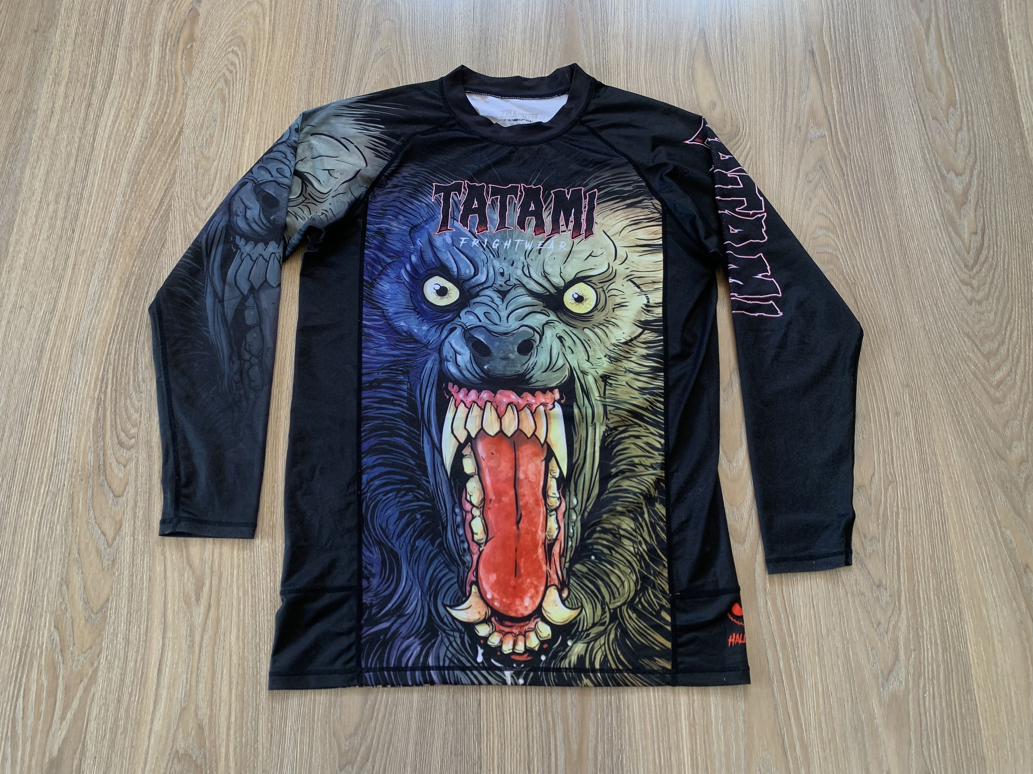 Flight Club Tatami Fightwear Werewolf Grappling Rashguard Size US XL / EU 56 / 4 - 2 Thumbnail