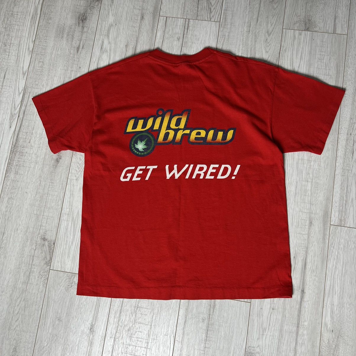 Vintage Vintage “Wild Brew Get Wired!” Single Stitch Tee Size US XL / EU 56 / 4 - 3 Thumbnail