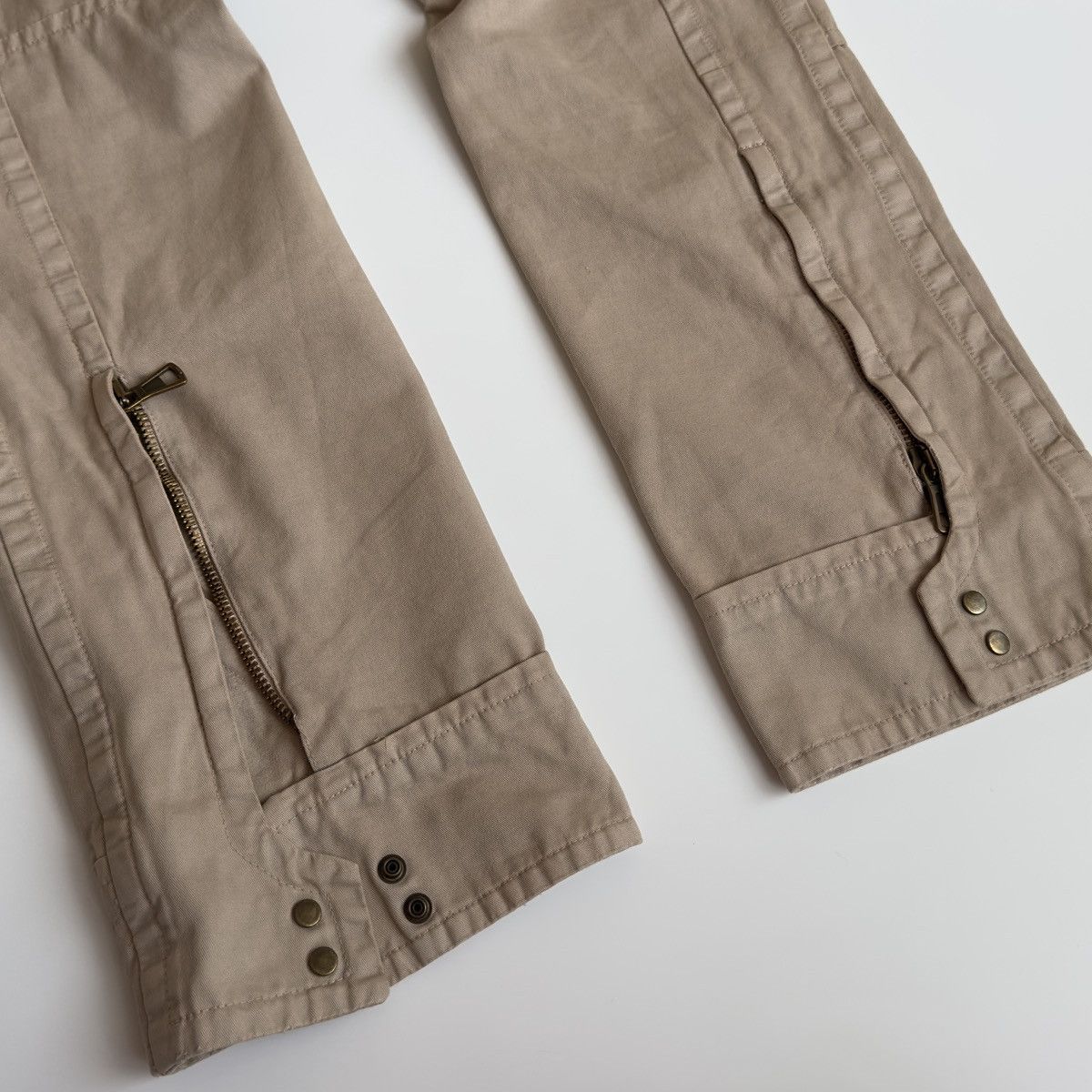 Dsquared2 Dsquared2 F/W 2002 Zip-Off Low Rise Moto Pants Size US 30 / EU 46 - 8 Thumbnail