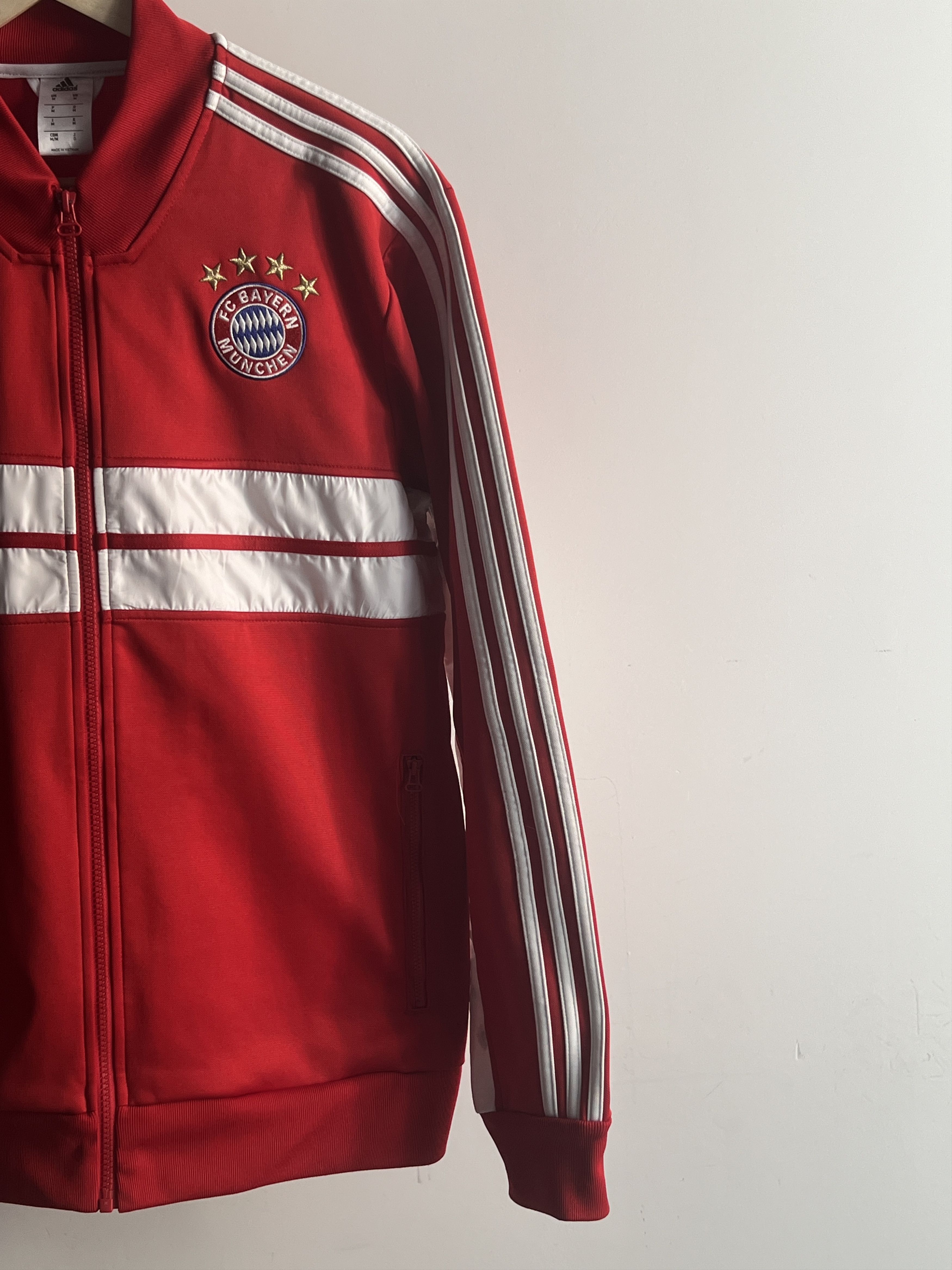 Adidas × Vintage Track Jacket Adidas Bayern Munchen 2013 Soccer Vintage Size US S / EU 44-46 / 1 - 2 Thumbnail