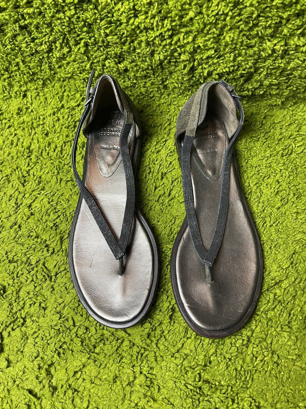 Brunello Cucinelli Brunello Cucinelli luxury sandals Size US 9.5 / IT 39.5 - 2 Thumbnail