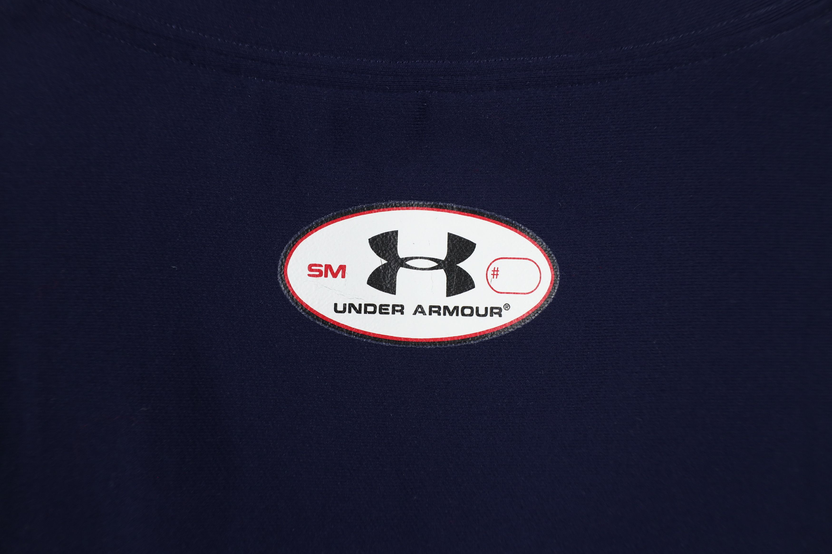 Under Armour × Vintage Under Armour Compression Mock Neck Long Sleeve T-Shirt Navy Size US S / EU 44-46 / 1 - 10 Thumbnail