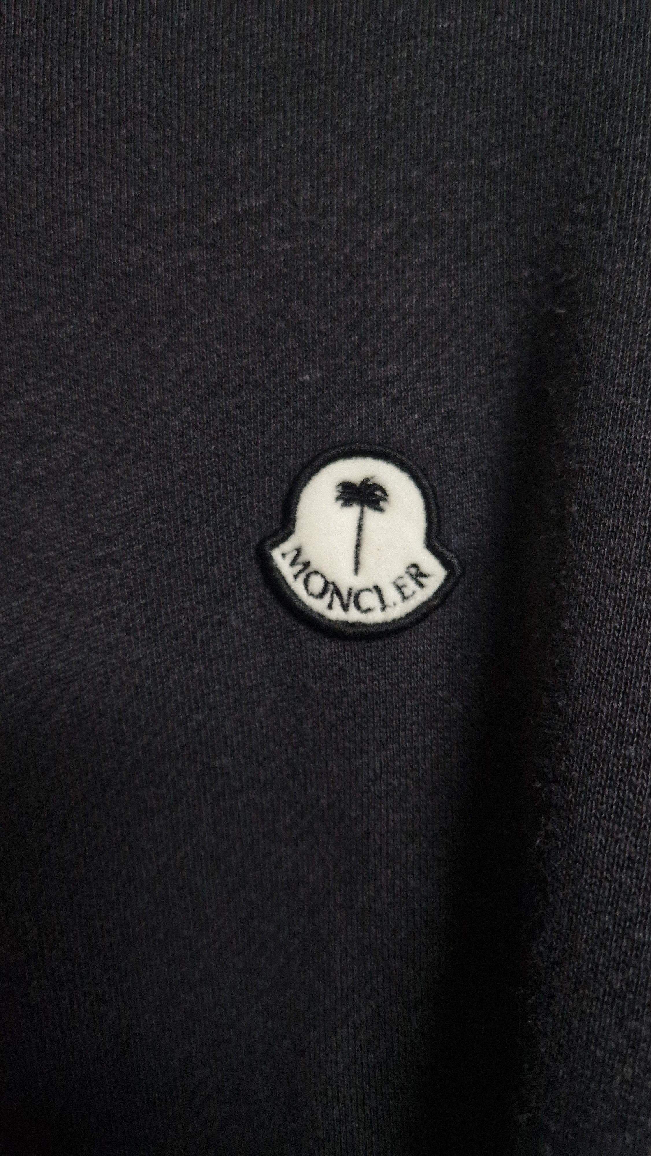 Moncler × Palm Angels Moncler x Palm Angels Down Hoodie Jacket Size US XL / EU 56 / 4 - 4 Thumbnail