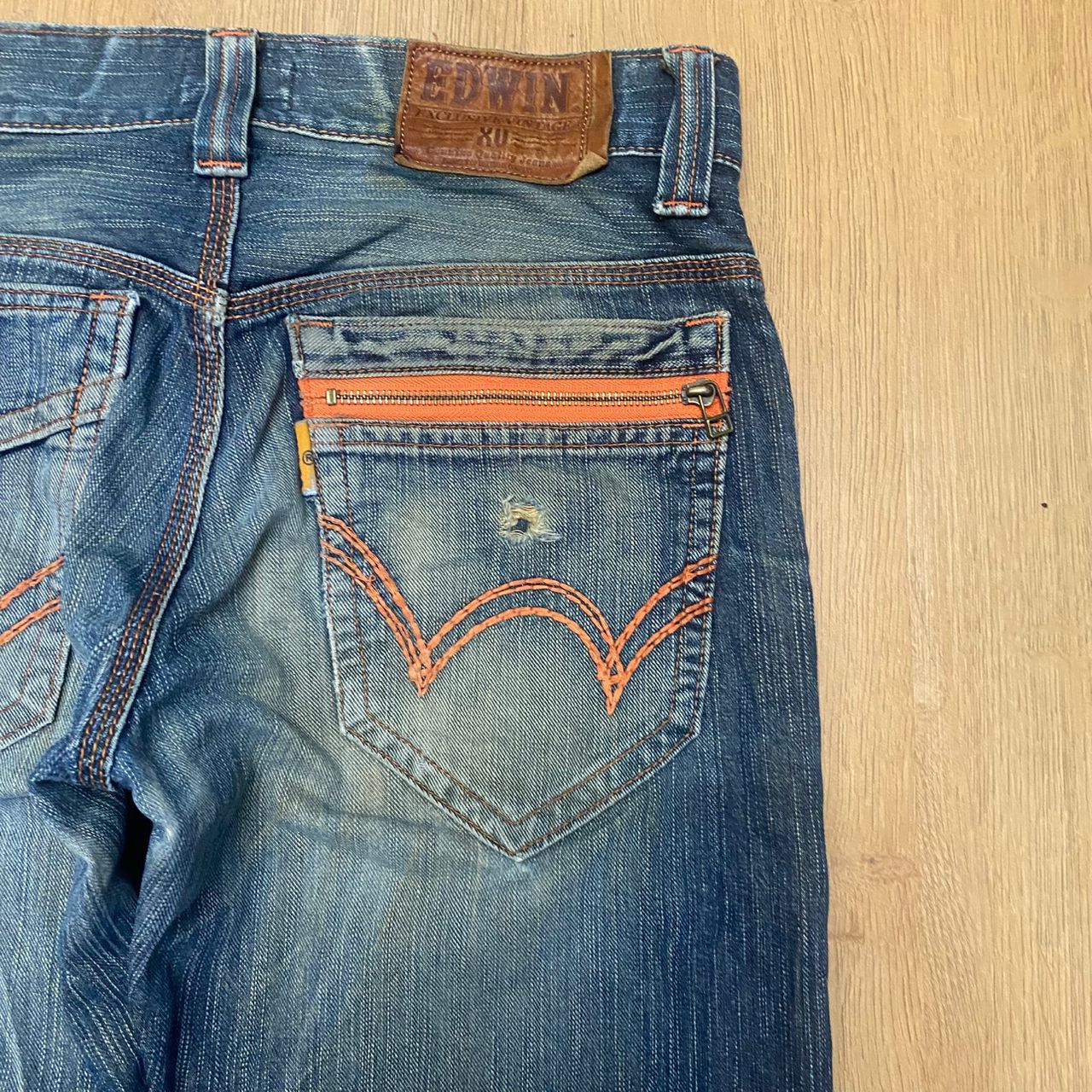Edwin Vintage Edwin Exclusive Design Distressed Denim Size US 32 / EU 48 - 9 Thumbnail