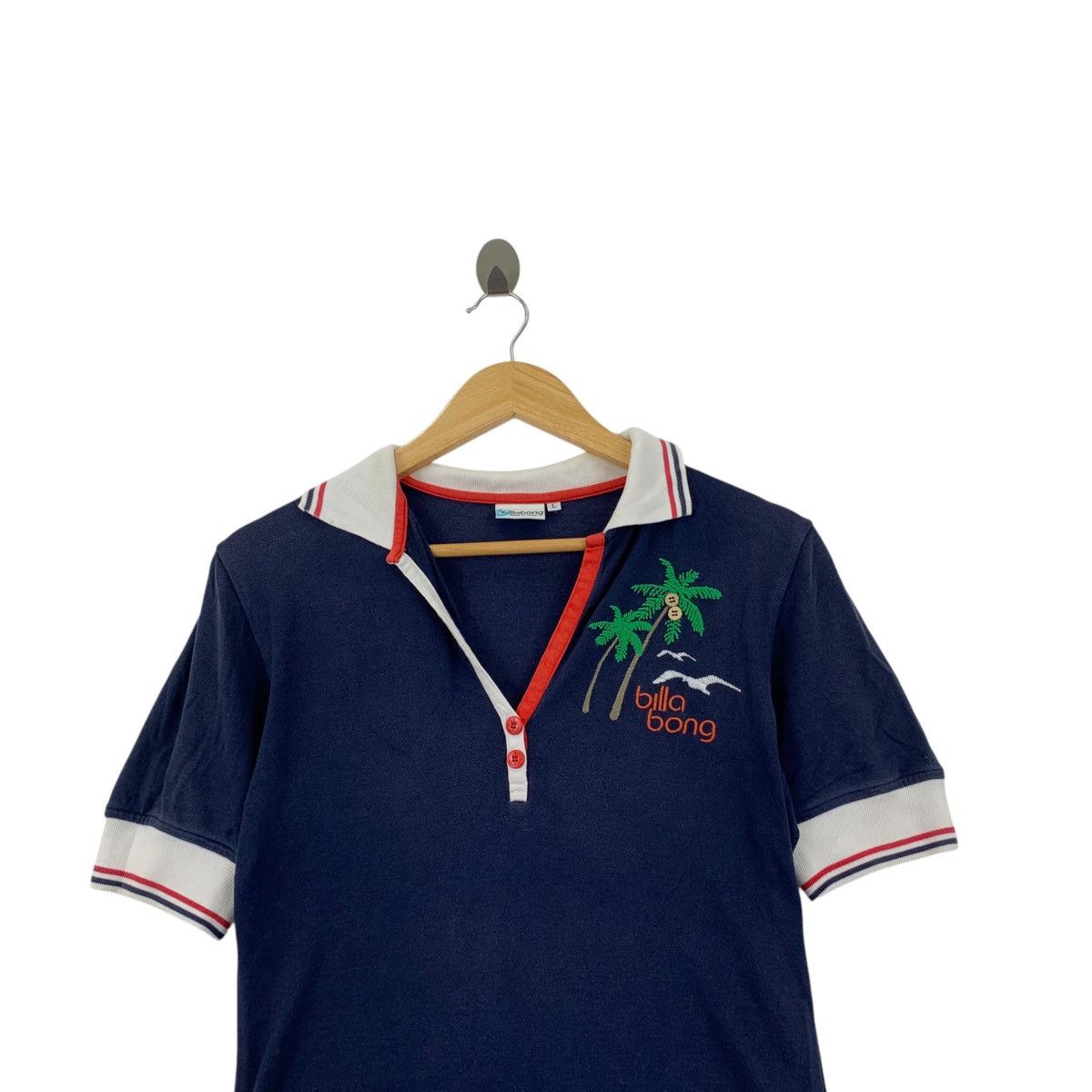 Billabong BILLABONG SURF HAWAII Embossed Logo Long Tee Shirt Top Size L / US 10 / IT 46 - 2 Thumbnail