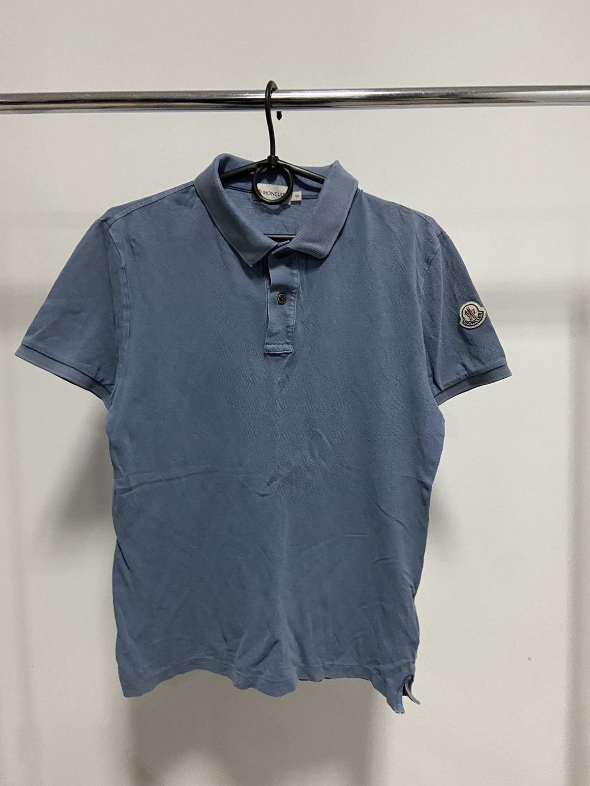 Moncler × Vintage Moncler Vintage T Shirt Polo Small Logo Luxury Size US S / EU 44-46 / 1 - 1 Thumbnail
