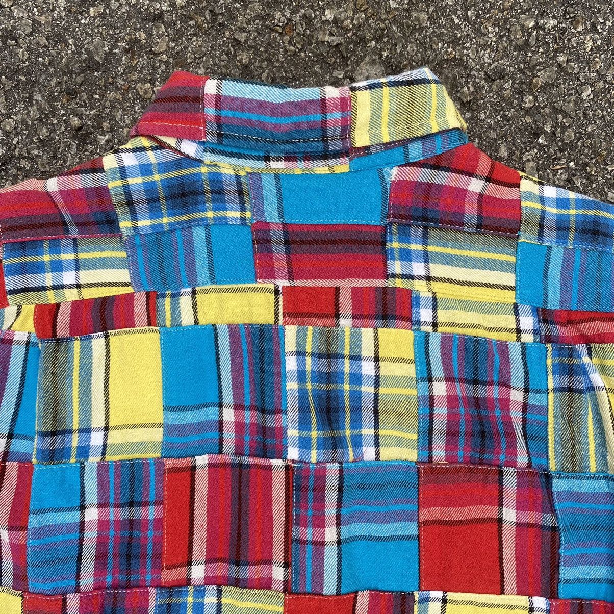 Stussy Stussy Patchwork Flannel Shirt Button Up Multicolor Size US S / EU 44-46 / 1 - 11 Thumbnail