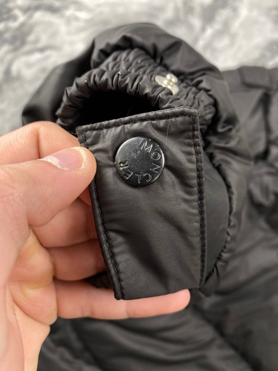 Moncler Vintage Moncler Maya Puffer Jacket Men Size 4 Black Size US XL / EU 56 / 4 - 22 Thumbnail