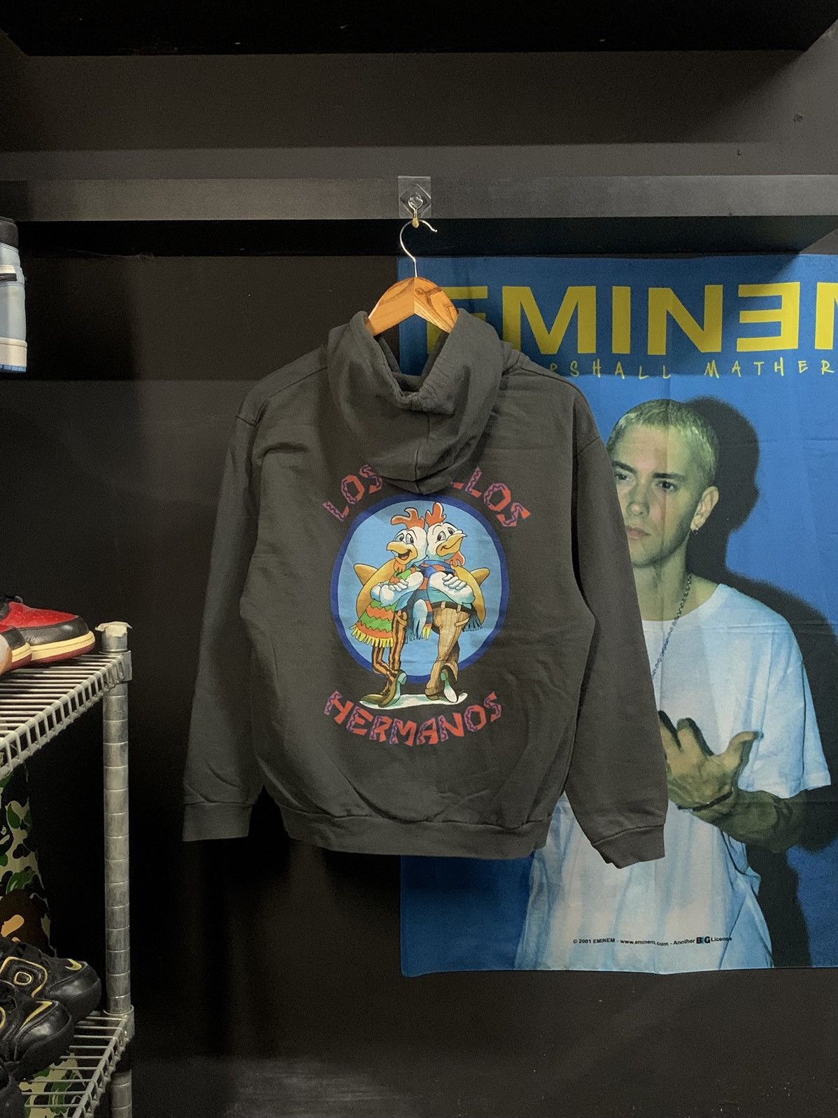 Vintage LOS POLLOS HERMANOS FULLZIPPER HOODIE Size US M / EU 48-50 / 2 - 1 Thumbnail