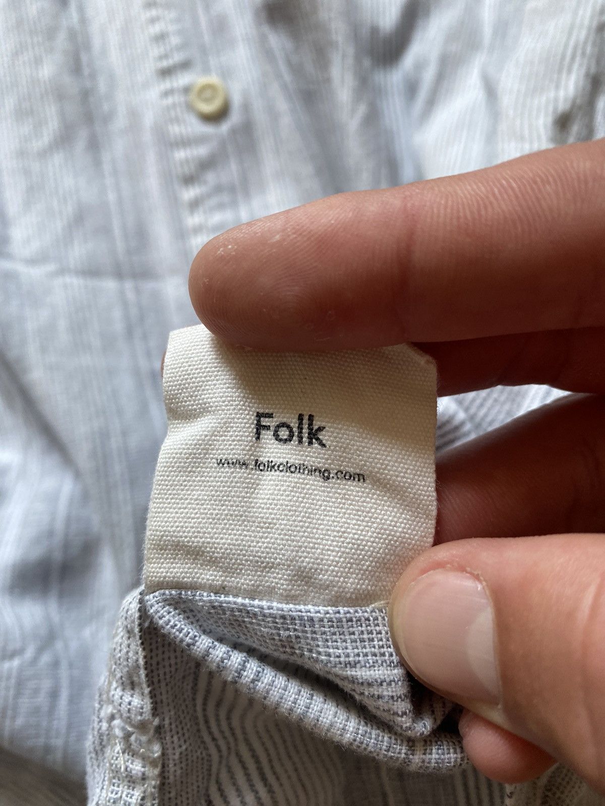 Folk Folk Linen Cotton Short Sleeve Button-Ups Shirt Size US M / EU 48-50 / 2 - 7 Thumbnail