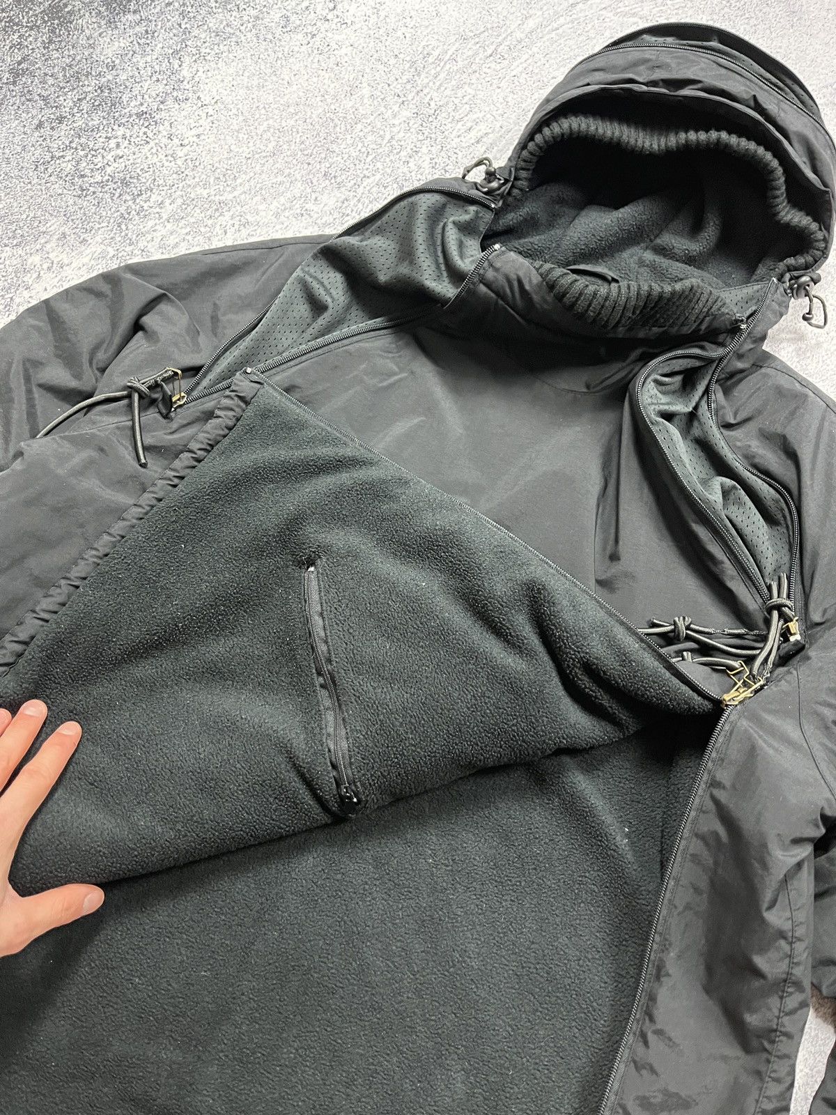 Schott × Vintage Schott Multi Zip Ventilated Technical Pullover Ninja Jacket Size US XL / EU 56 / 4 - 13 Thumbnail