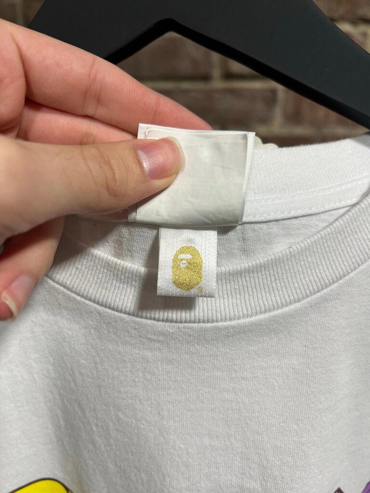 Bape Bape Popsicle Tee White Sz. L Size ONE SIZE - 5 Thumbnail