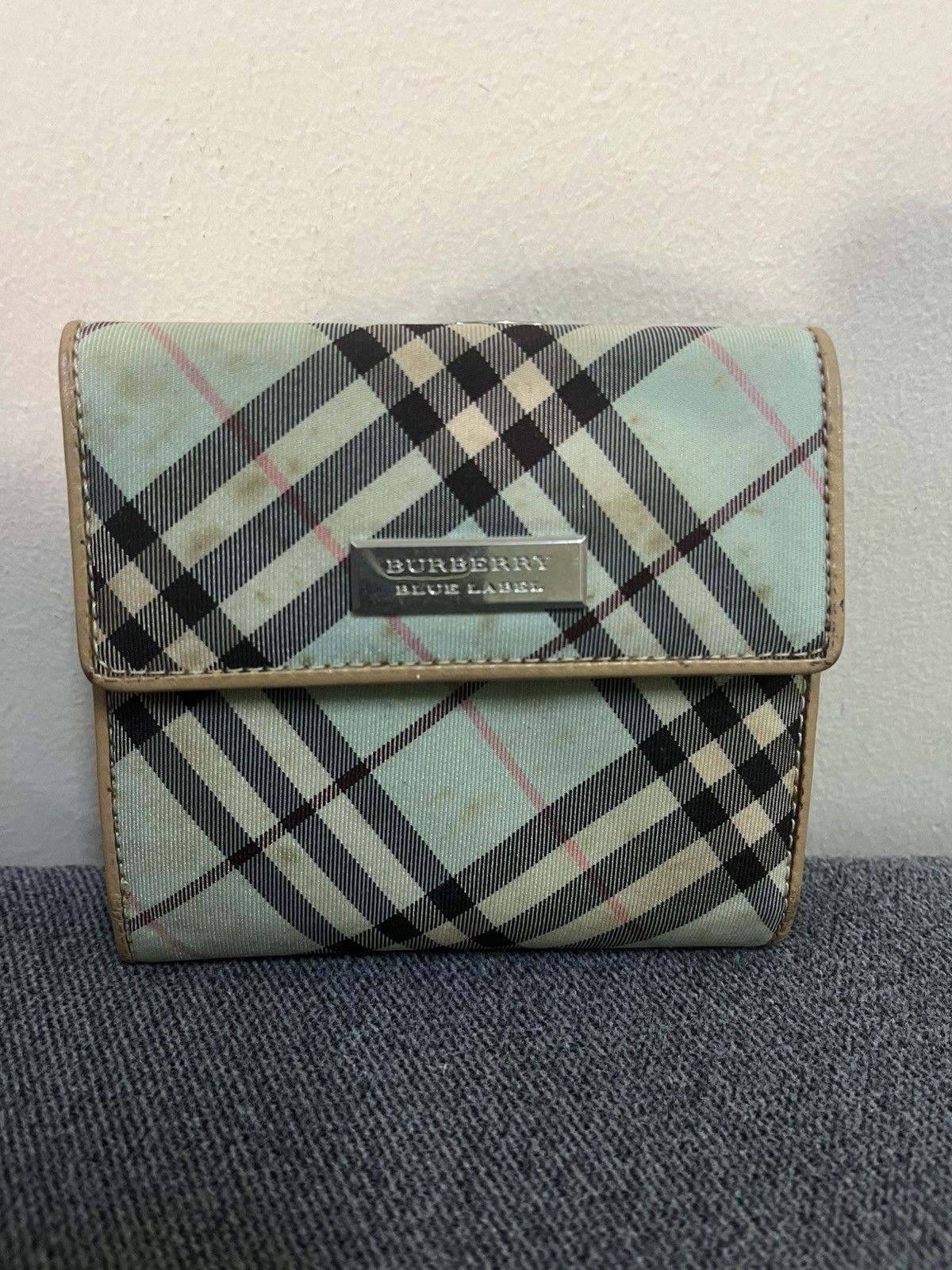 Burberry × Gosha Rubchinskiy Vintage 80s burberry nova check wallet Size ONE SIZE - 1 Thumbnail