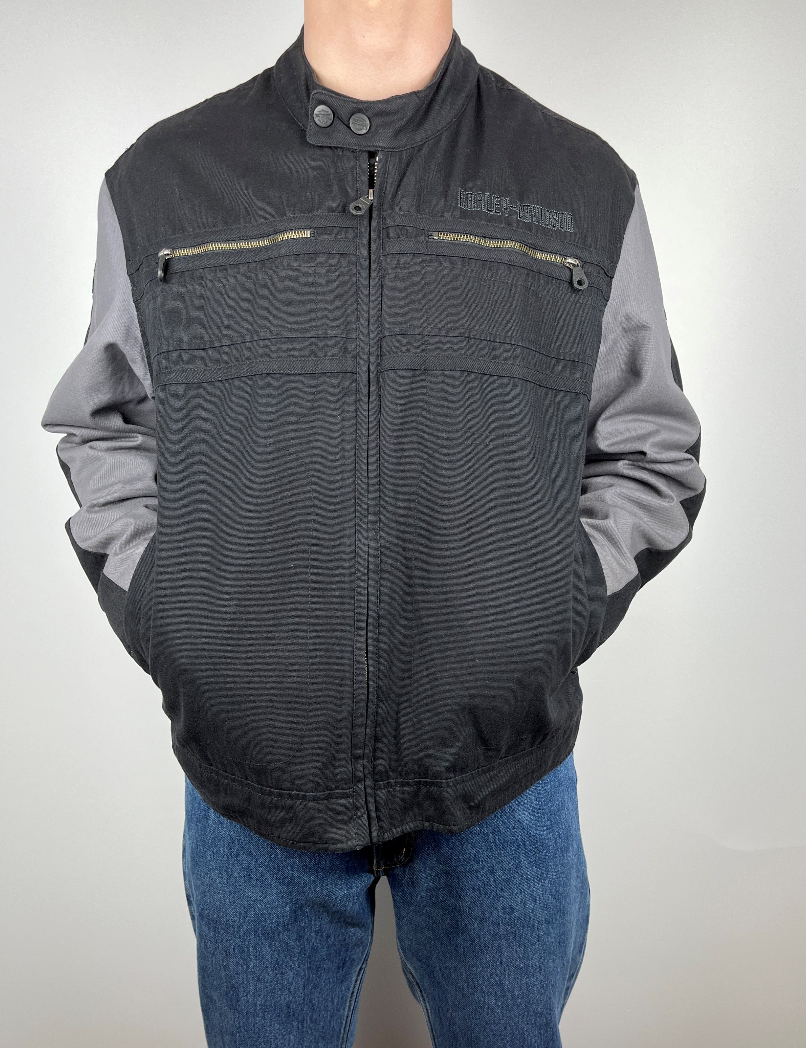 Harley Davidson × Indian Motorcycle Harley-Davidson Vintage Motorcycles Jacket 00's Racing Y2K Size US XL / EU 56 / 4 - 14 Thumbnail