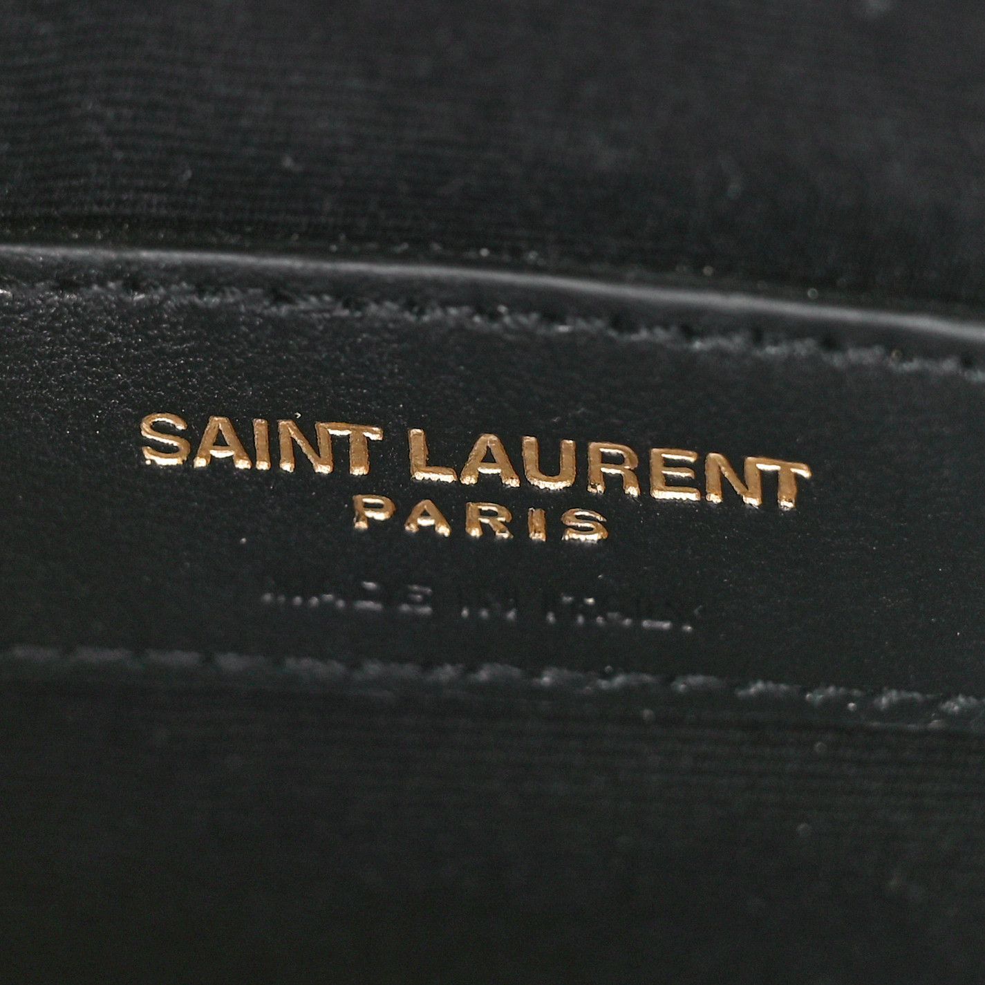 Saint Laurent Paris o1b1hav110325 Size: OS / Cassandre Matelasse Zipped Pouch Size ONE SIZE - 6 Thumbnail