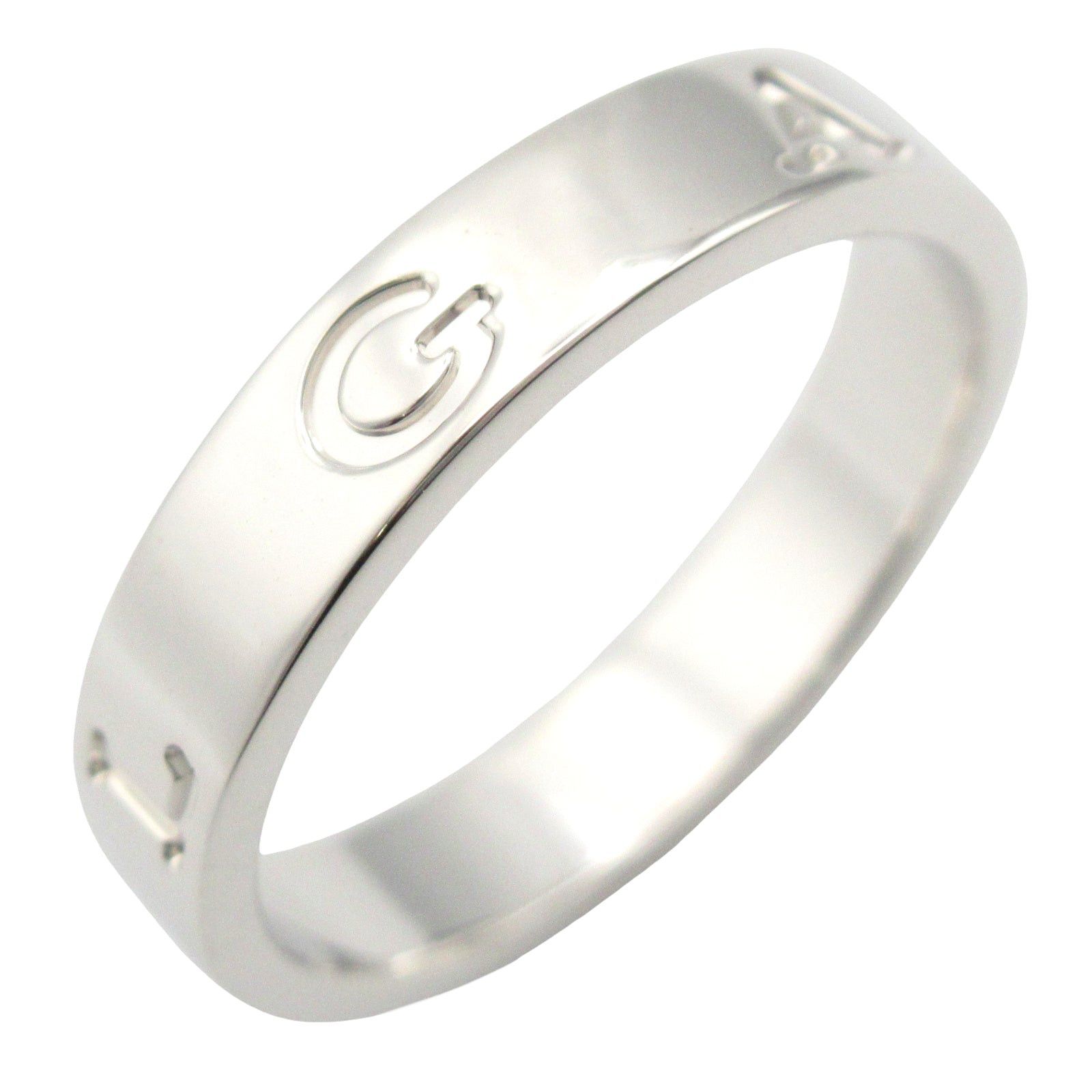 Bvlgari Bvlgari Essential Ring K18Wg (White Gold) Silver Size ONE SIZE - 1 Thumbnail
