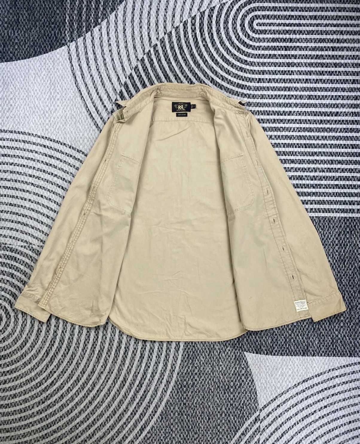 RRL Ralph Lauren 🔥STEALS RRL Ralph Lauren Casual Cotton Button Up Shirt Size US M / EU 48-50 / 2 - 6 Thumbnail