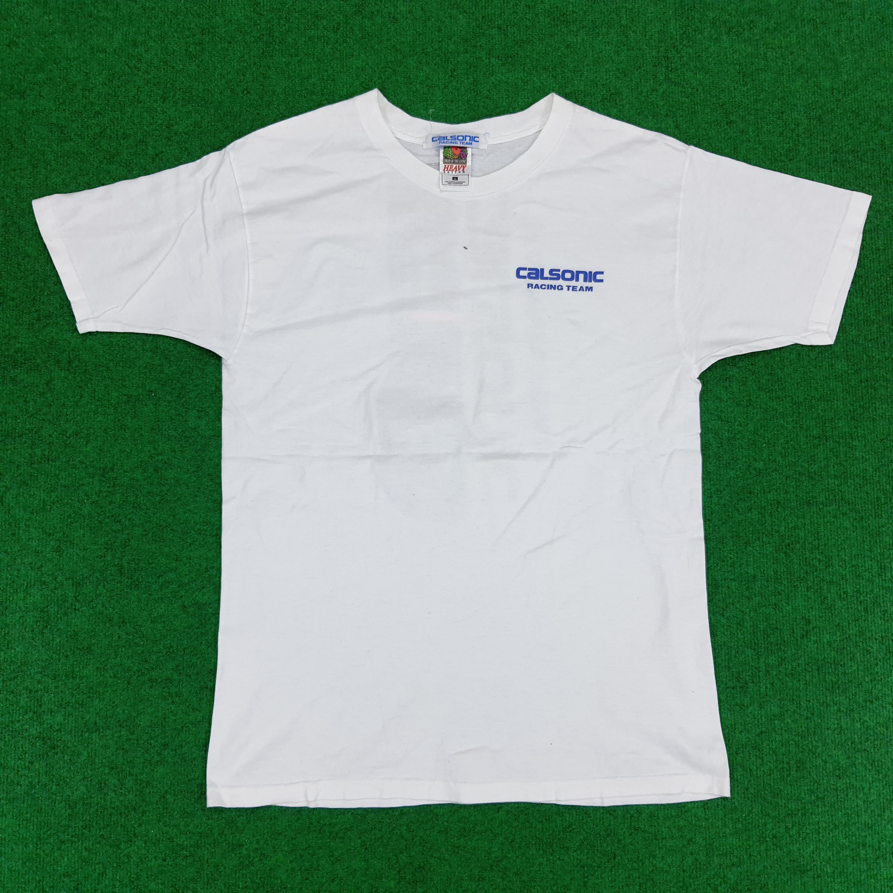 Japanese Brand Vintage Calsonic Racing Team T-shirt Size US M / EU 48-50 / 2 - 3 Thumbnail