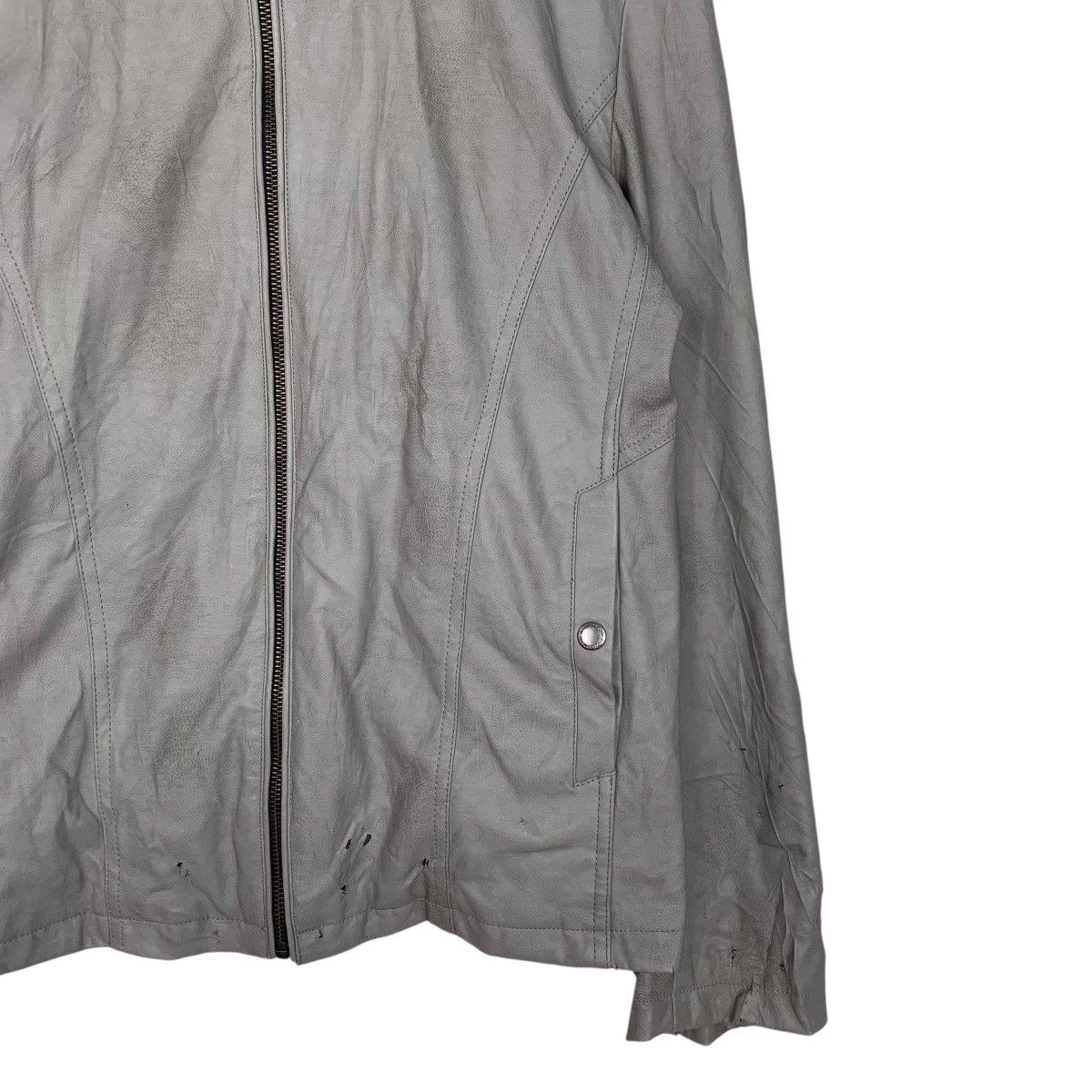semanticdesign Semantic Design Hooded Synthetic Leather Jacket Size US S / EU 44-46 / 1 - 4 Thumbnail
