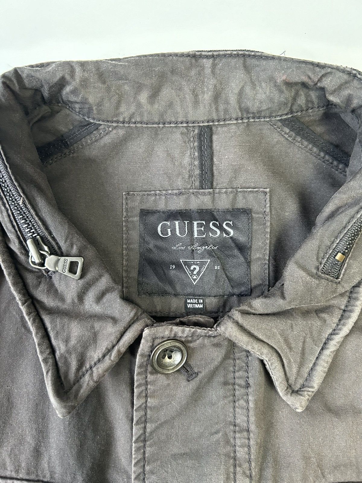 Designer × Guess GUESS MULTI POCKET JACKET Size US L / EU 52-54 / 3 - 4 Thumbnail