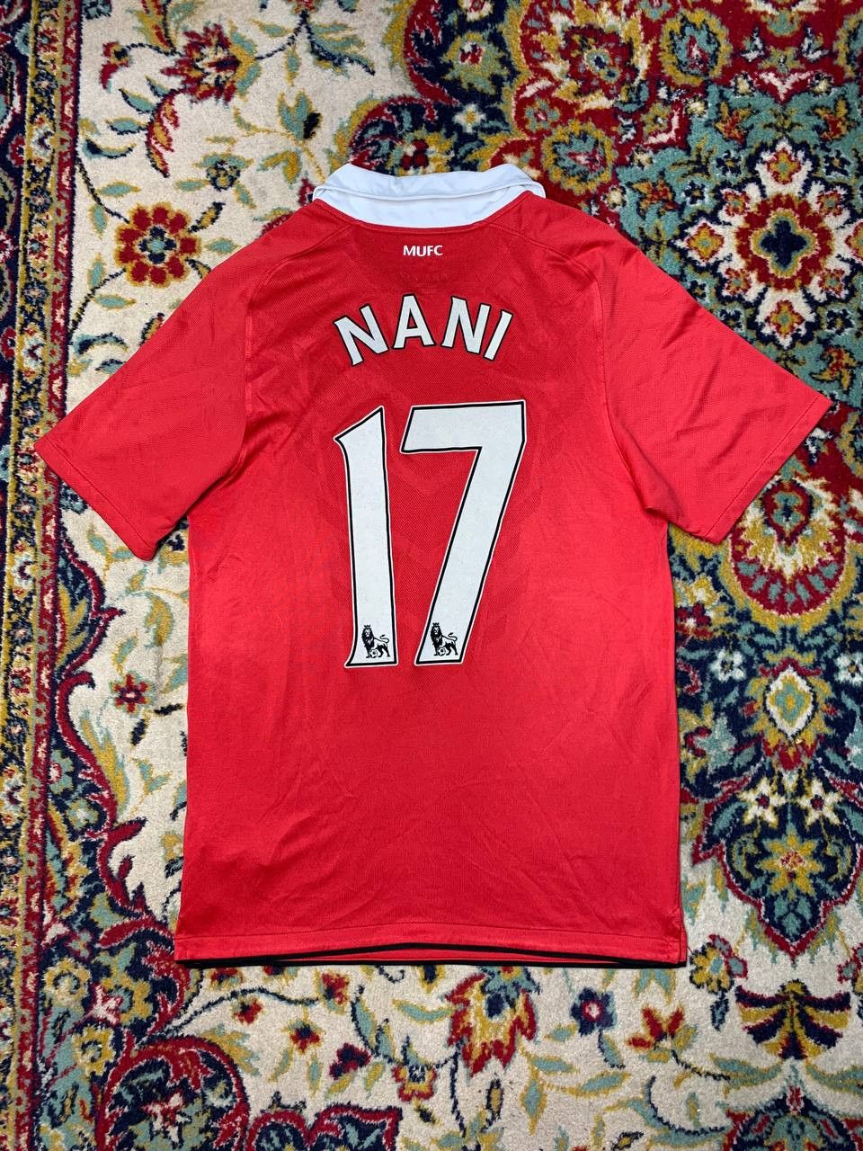 Adidas Manchester United Home football shirt Nike 382469-623 NANI Size US S / EU 44-46 / 1 - 2 Thumbnail