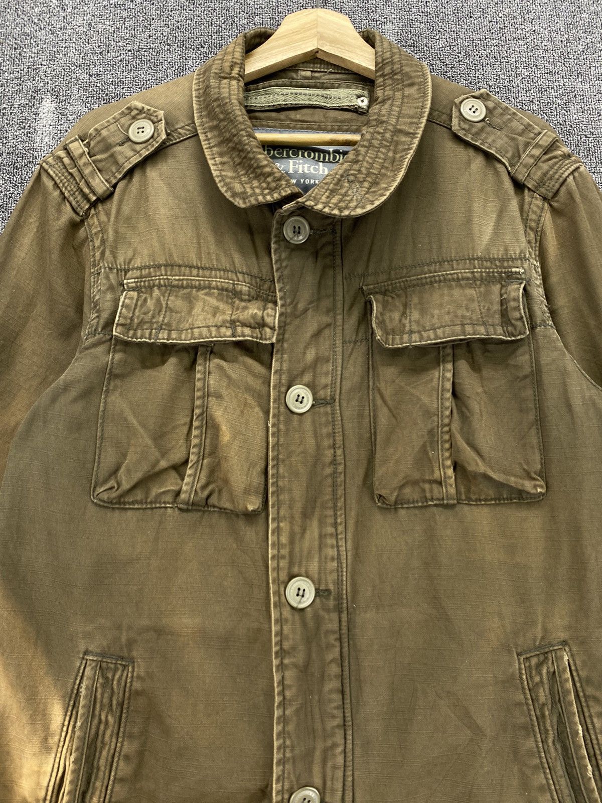 Abercrombie & Fitch Vintage Abercrombie & Fitch Punk Style Sentinel Jacket Size US L / EU 52-54 / 3 - 13 Thumbnail
