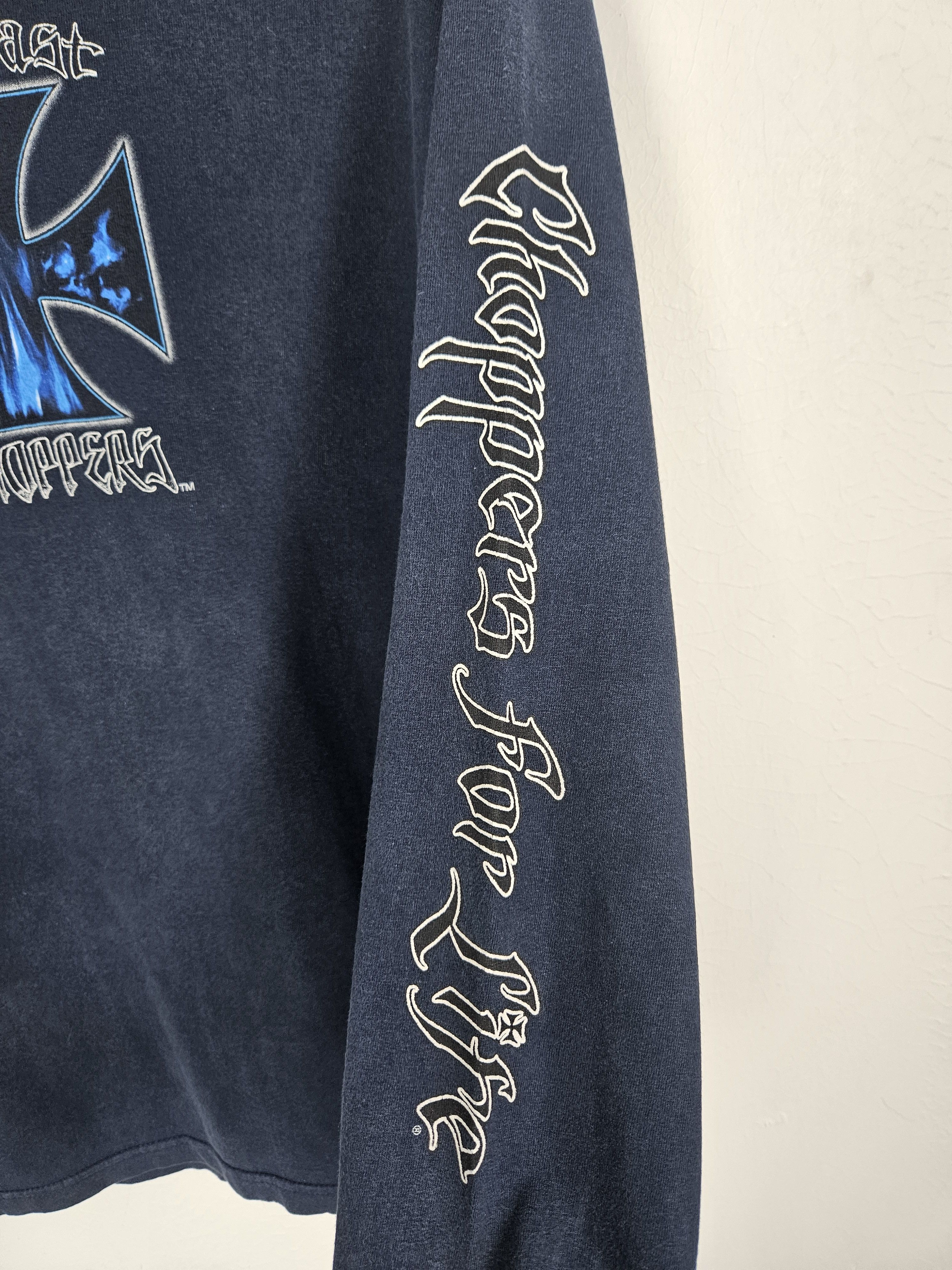 Vintage Vintage West Coast Choppers Choppers for life shirt Size US L / EU 52-54 / 3 - 5 Thumbnail